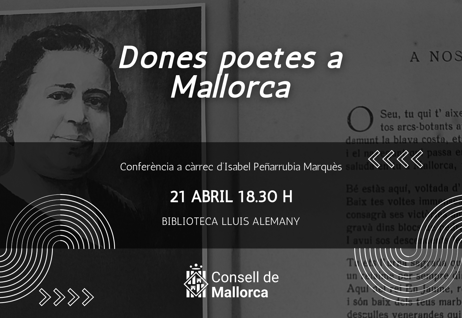 Conferència «Dones poetes a Mallorca»