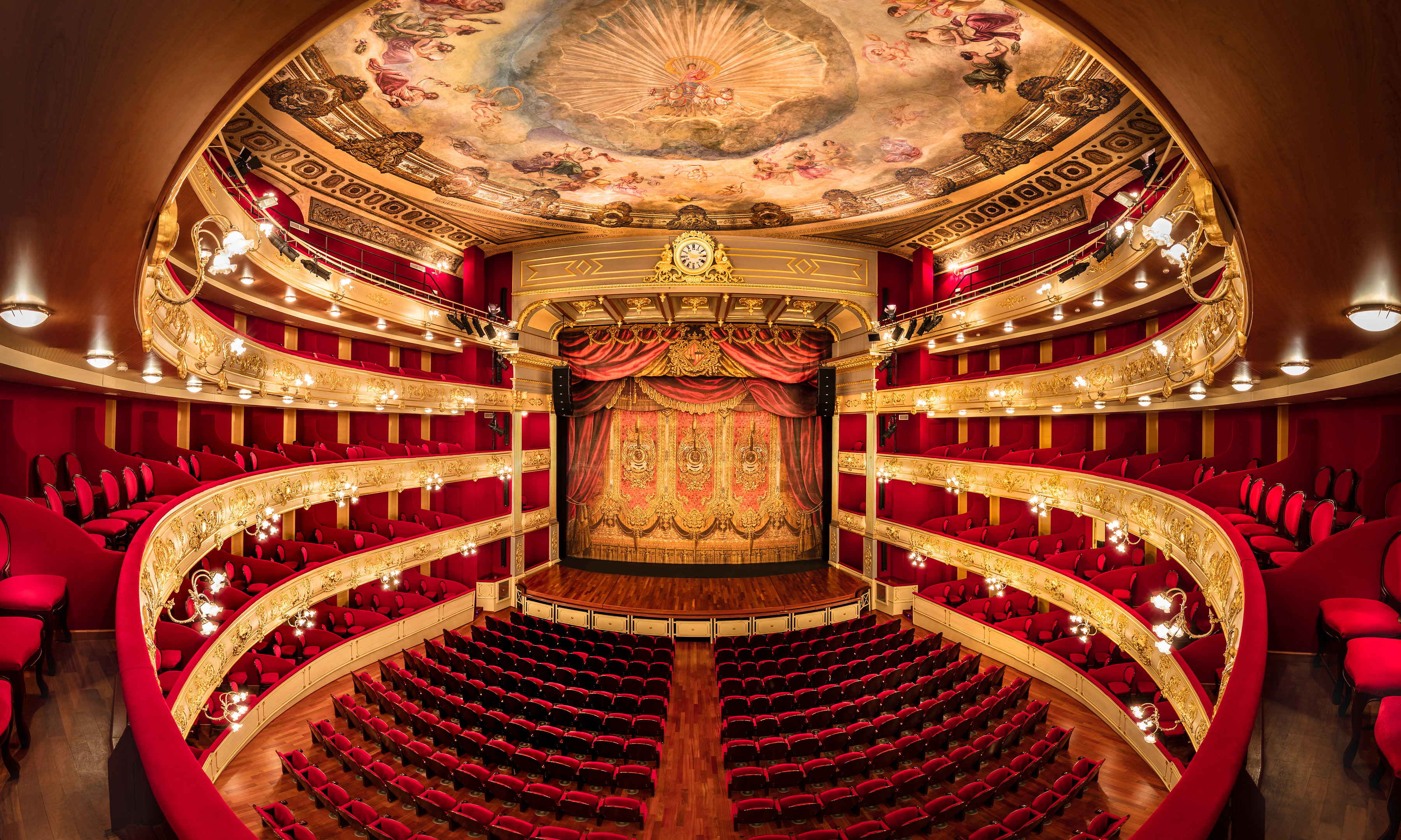 Interior del Teatre Principal de Palma.