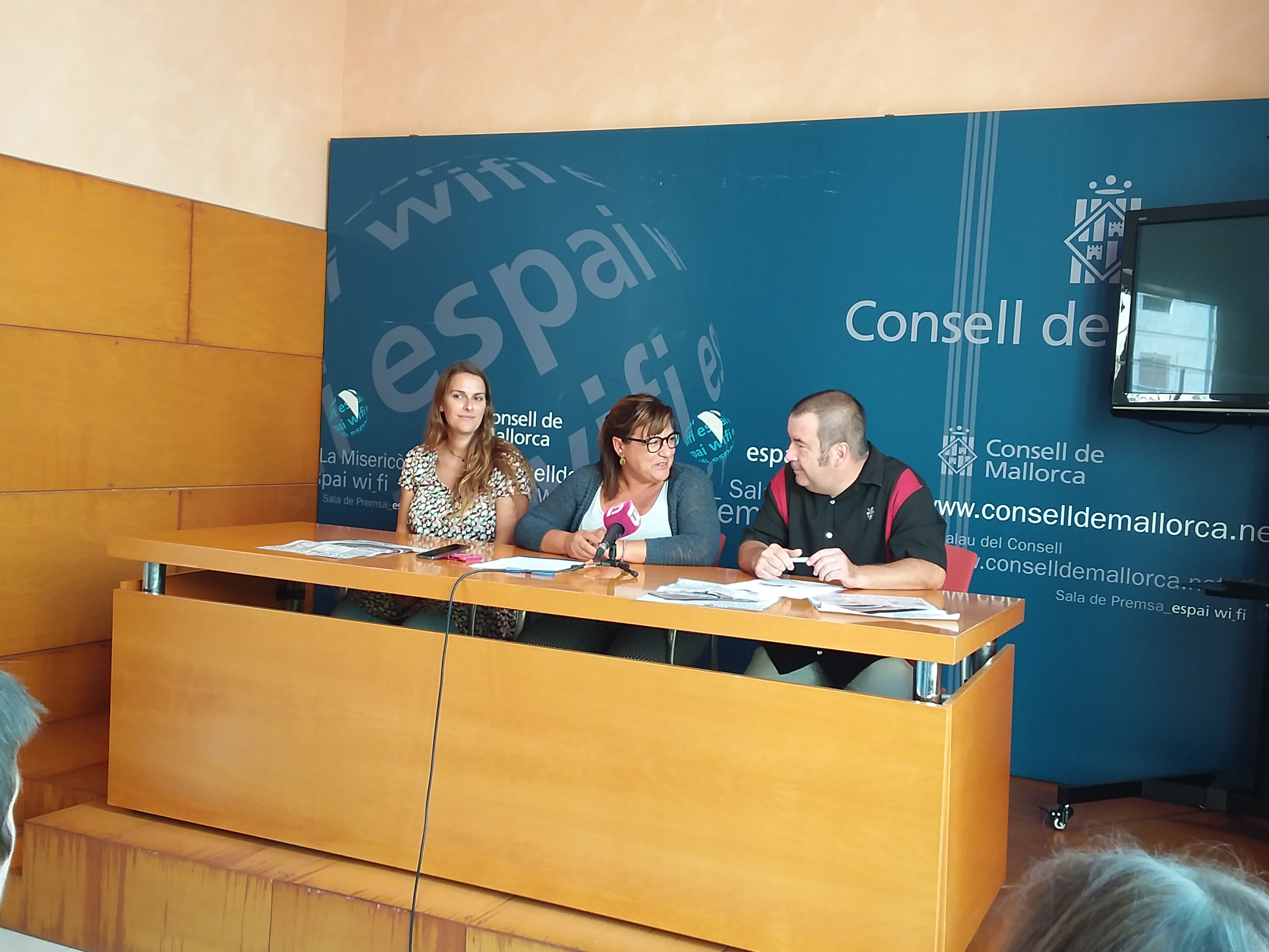 Presentació Fira Internacional del Disc (Maria Pastor, Bel Busquets, Pere Terrassa)