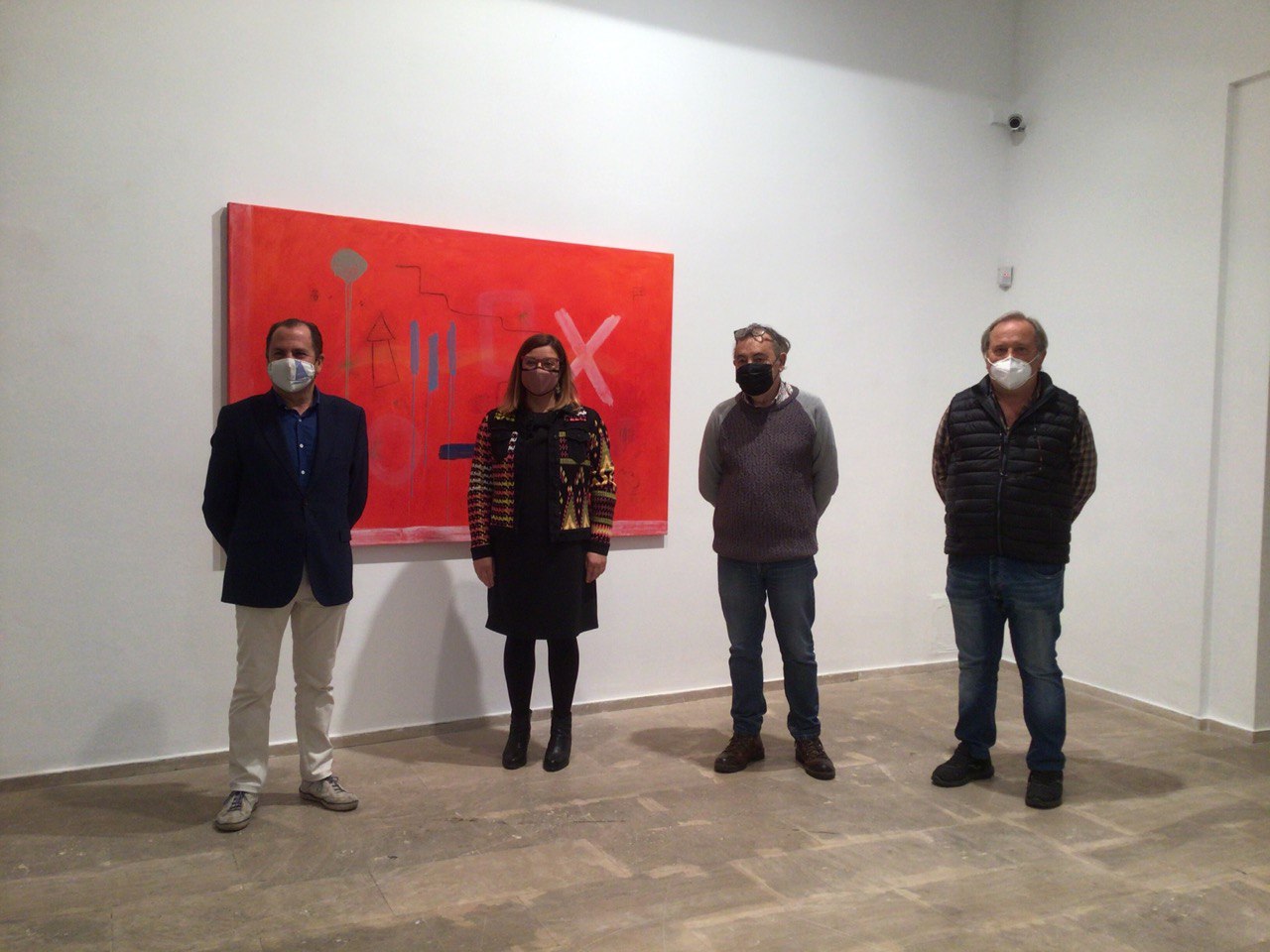 Visita a l'exposició «Dec una cançó», de Pep Coll.