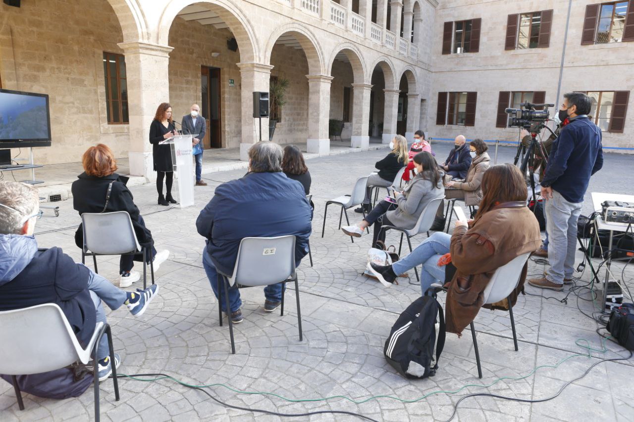 Presentación del conjunto de acciones promocionales que el Consell de Mallorca presentará en Fitur.