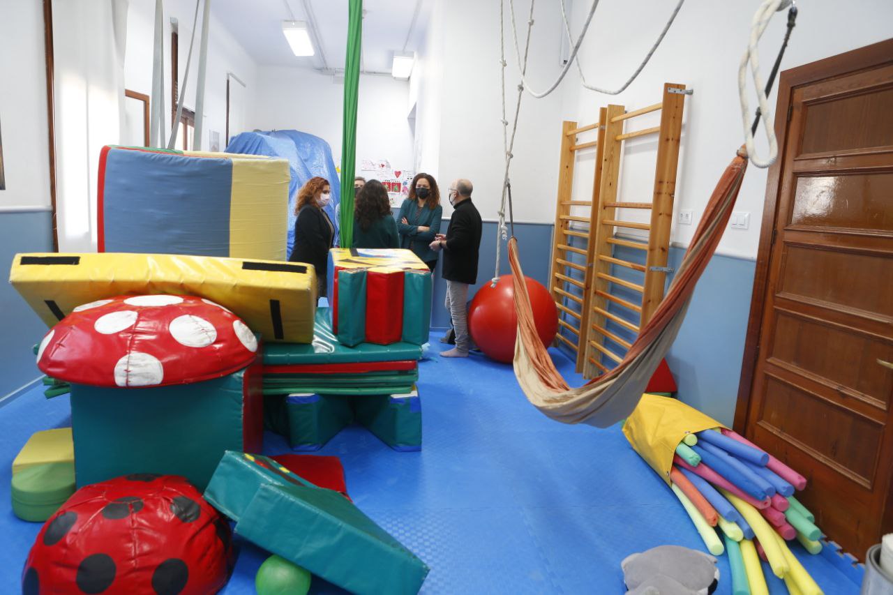 Visita a las dependencias de la Secció Terapèutica d'Infància i Família.