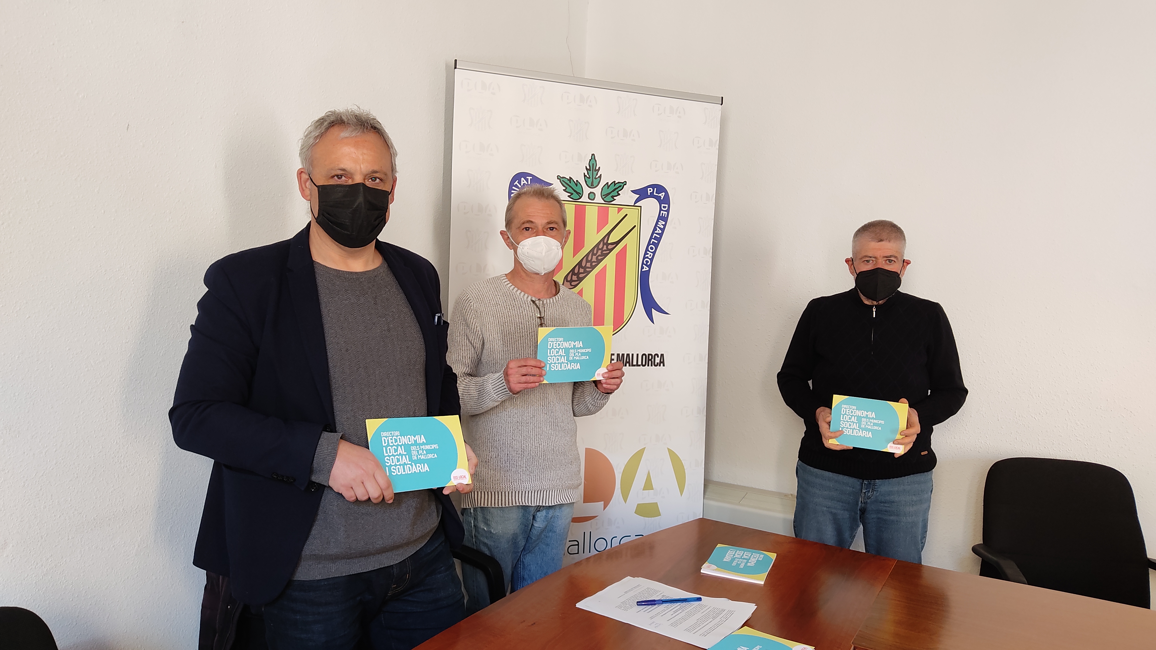 Presentación del primer catálogo web y directorio de iniciativas, empresas y entidades que forman parte de la economía local, social y solidaria, en el Pla de Mallorca.