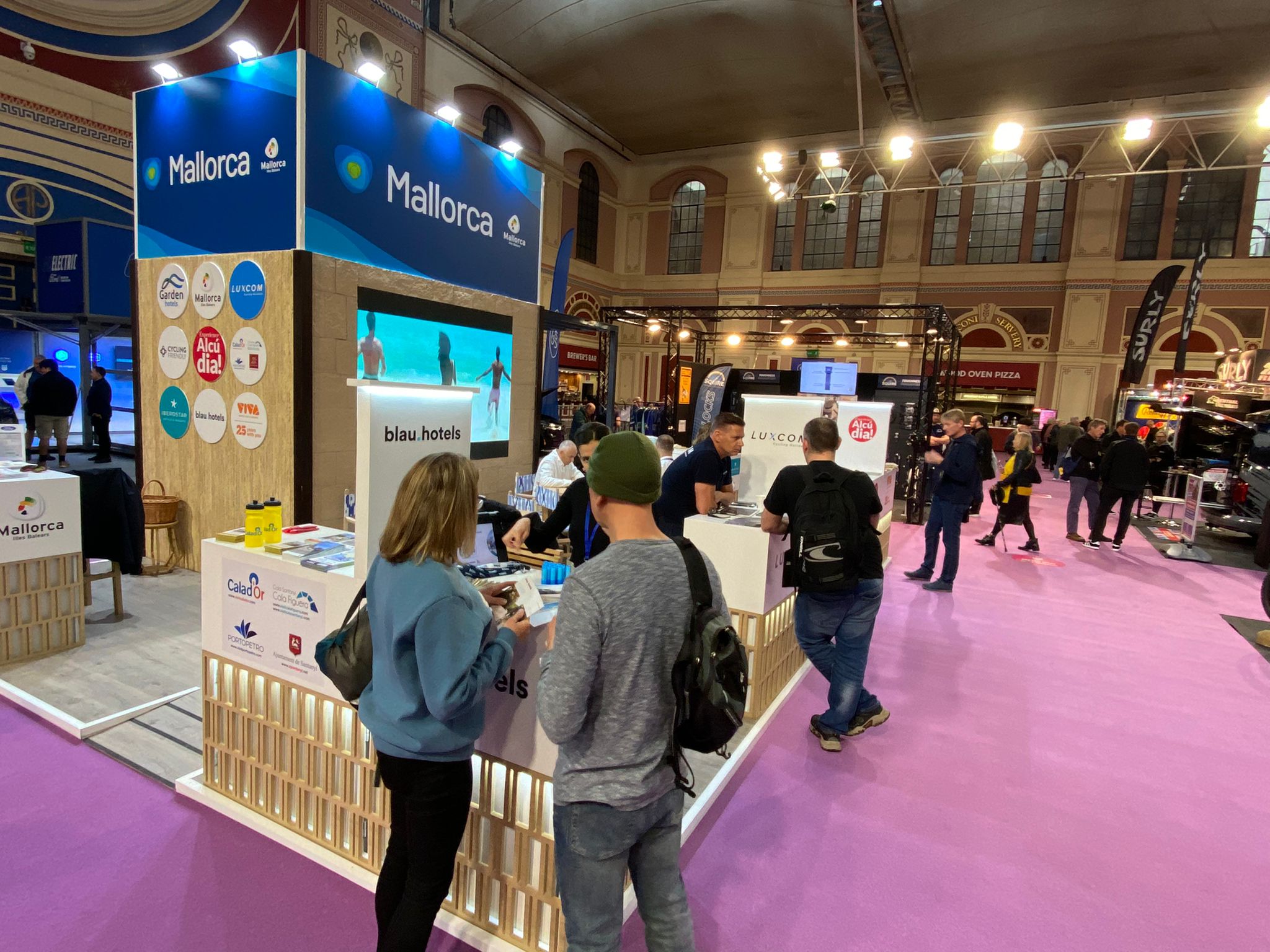 Feria de ciclismo The Cycle Show.