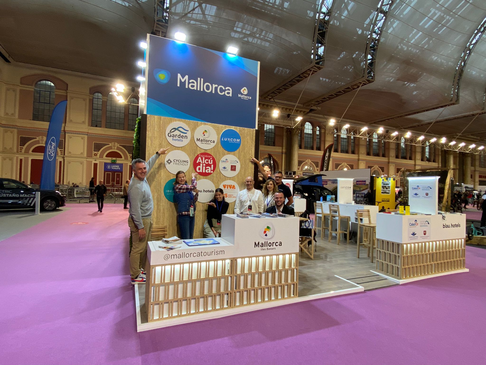 Feria de ciclismo The Cycle Show.