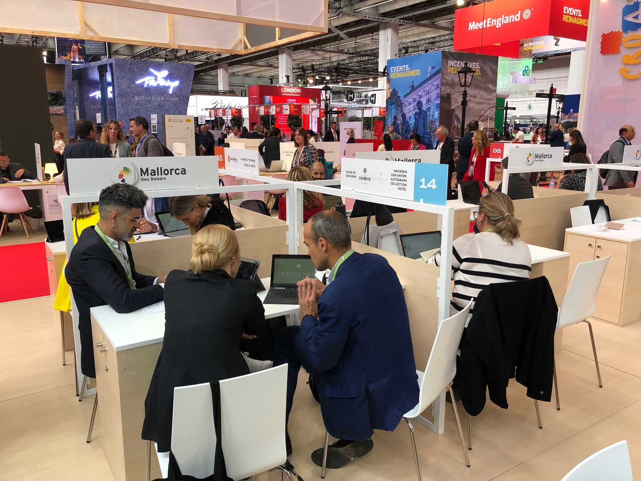 Feria IMEX en Frankfurt.