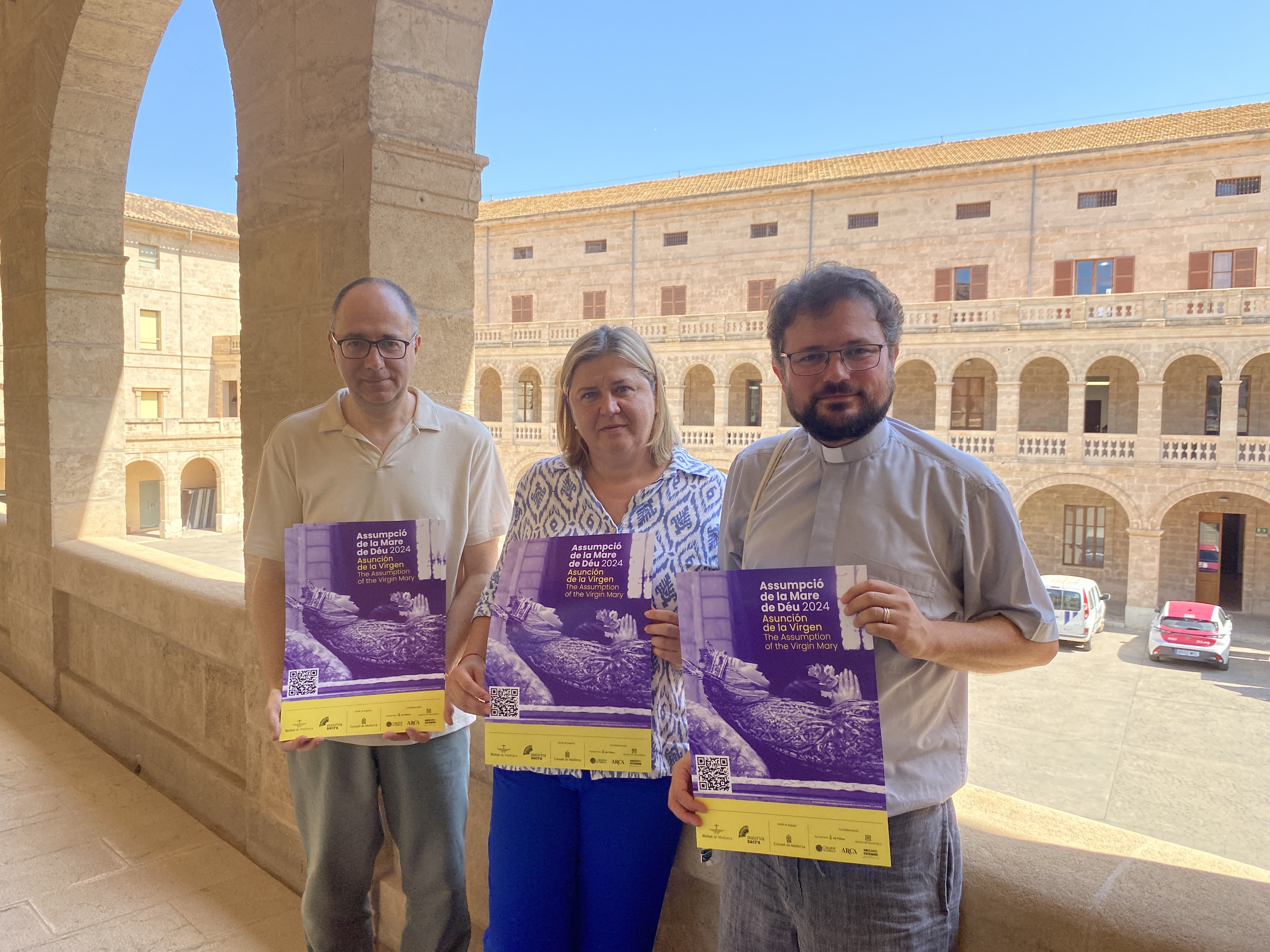 El Consell de Mallorca y el Bisbat de Mallorca presentan la festividad de la Asunción.