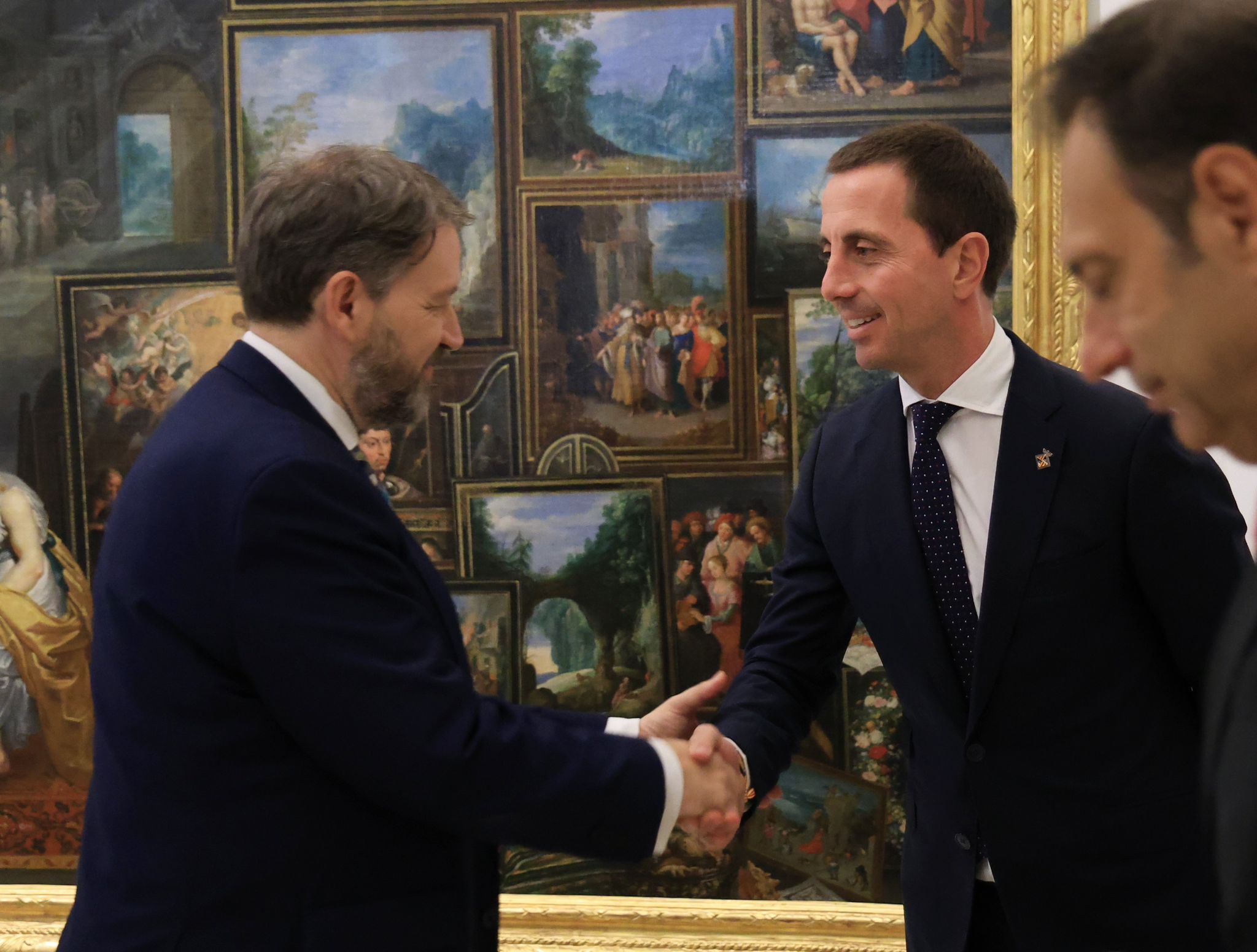 Inauguración de la exposición con la obra La Vista y el Olfato en el Museu de Mallorca.