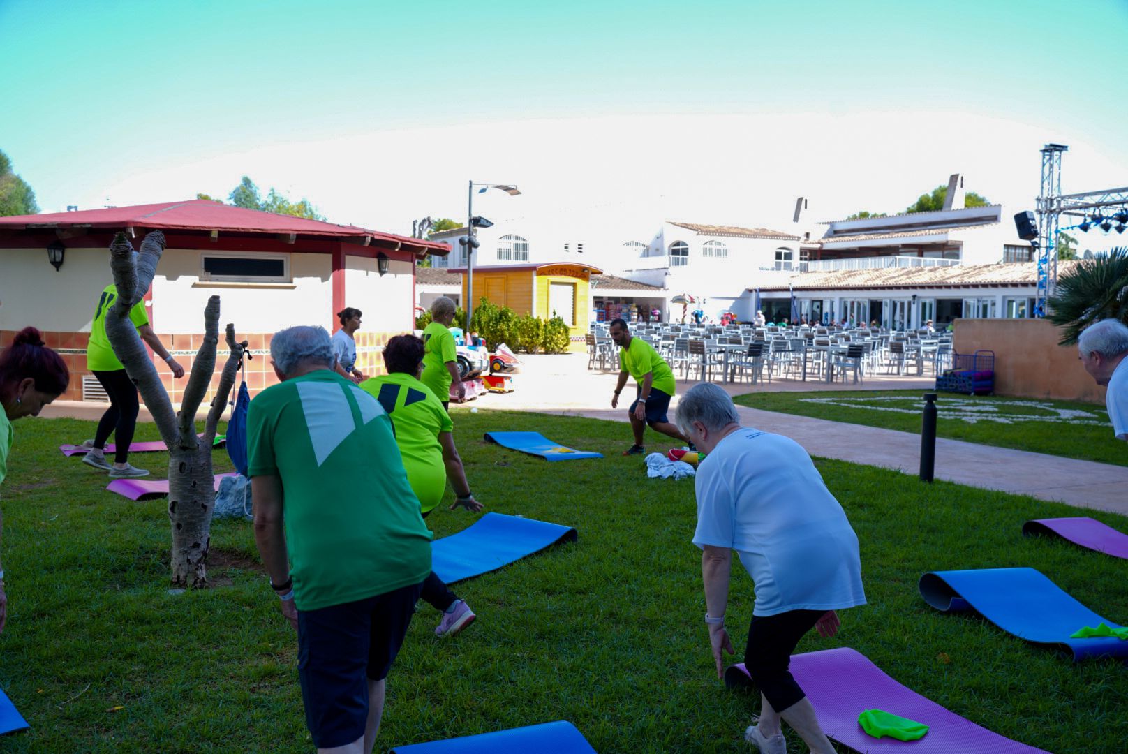 Cierre de la temporada de estancias deportivas para personas mayores.
