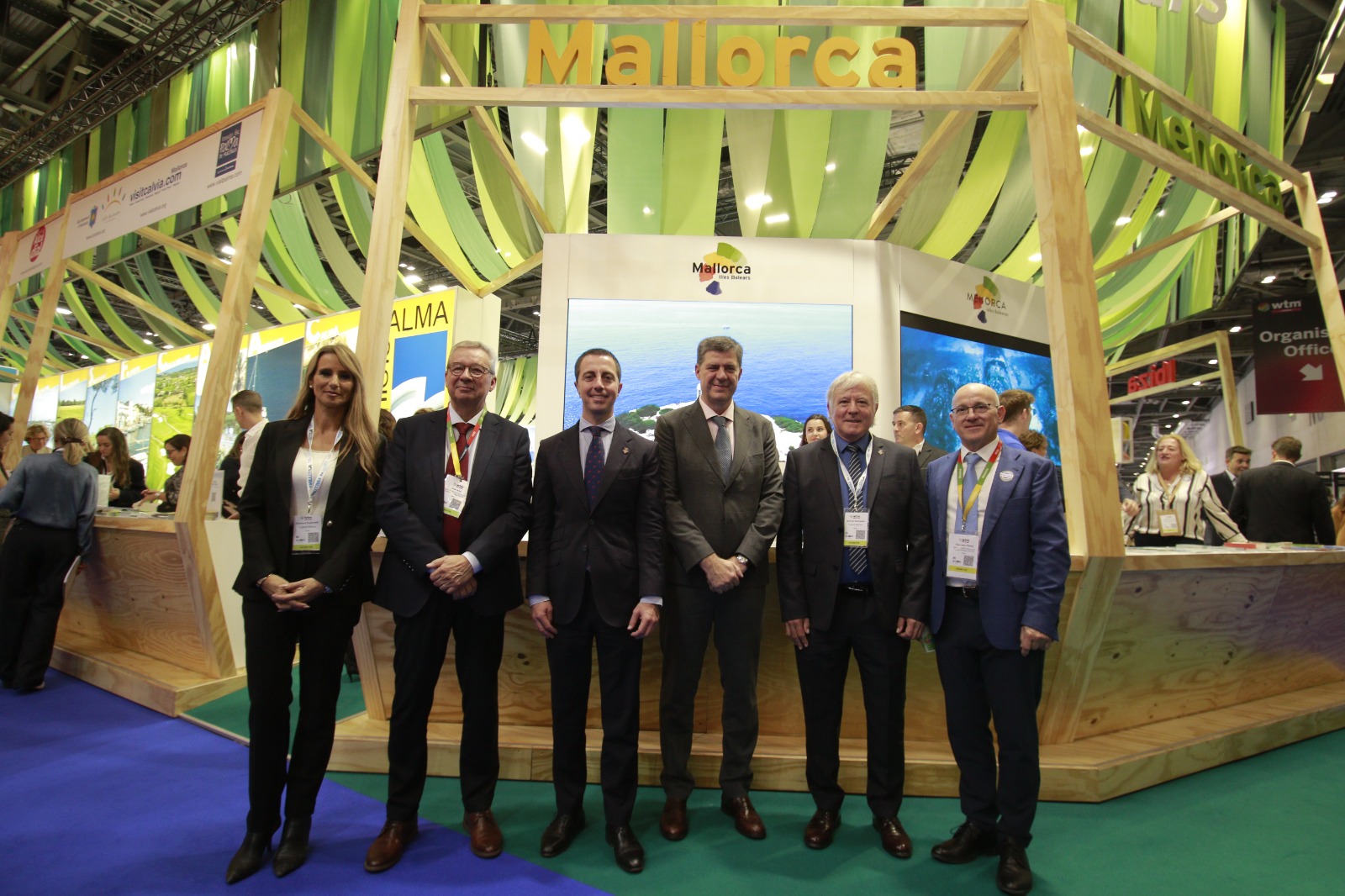 Delegación del Consell de Mallorca en la World Travel Market.