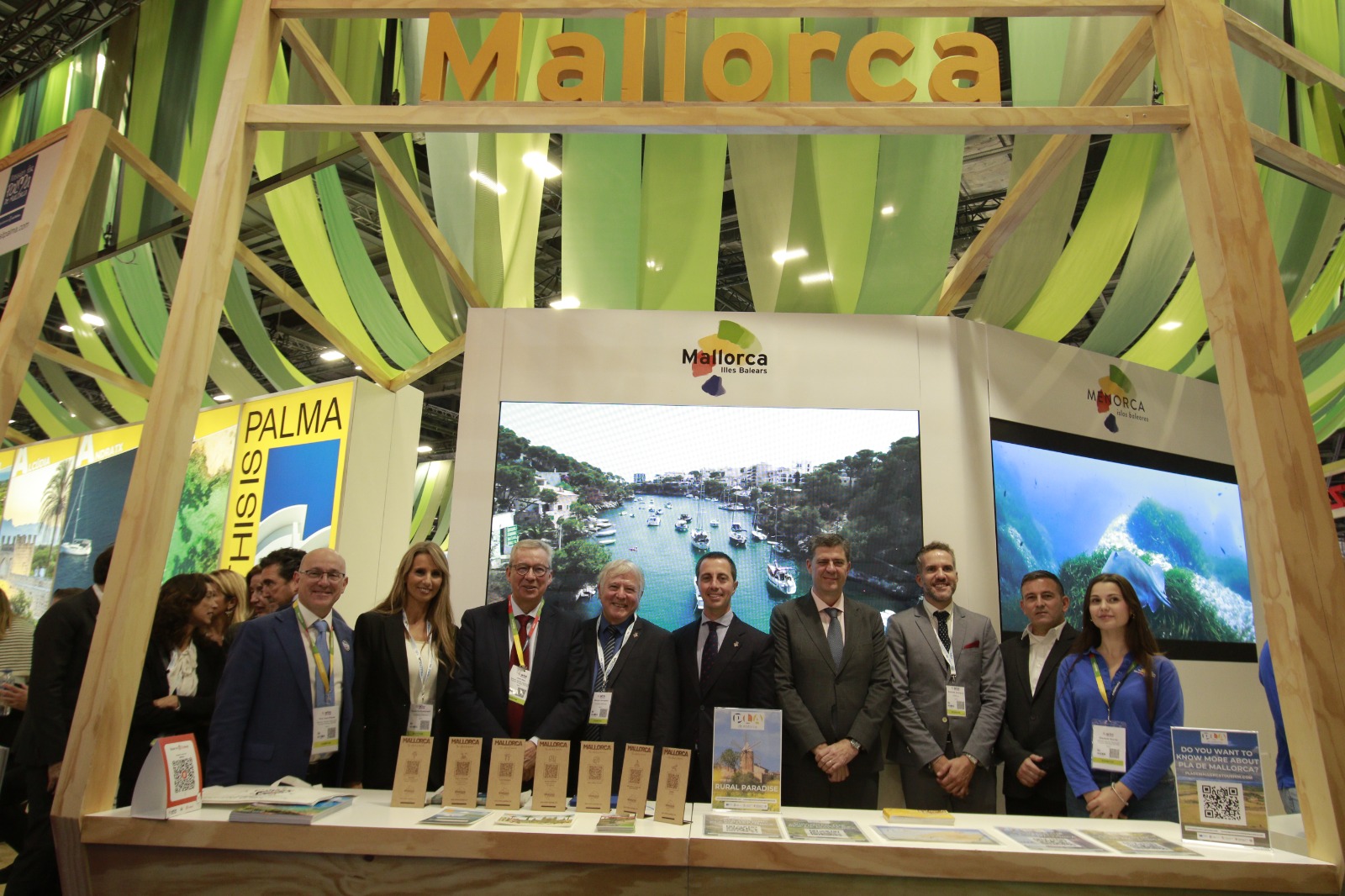 Delegación del Consell de Mallorca en la World Travel Market.