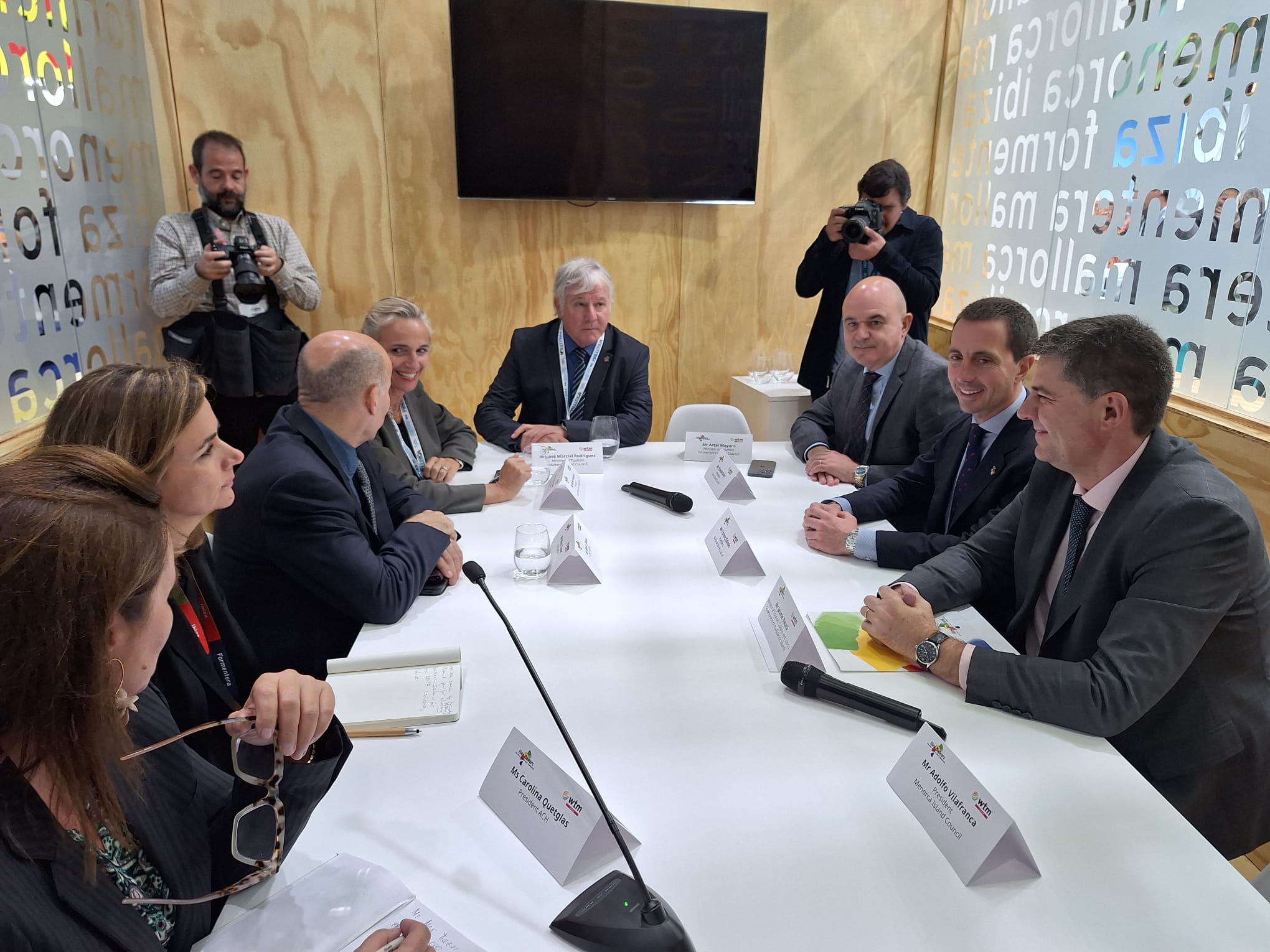 Delegación del Consell de Mallorca en la World Travel Market.