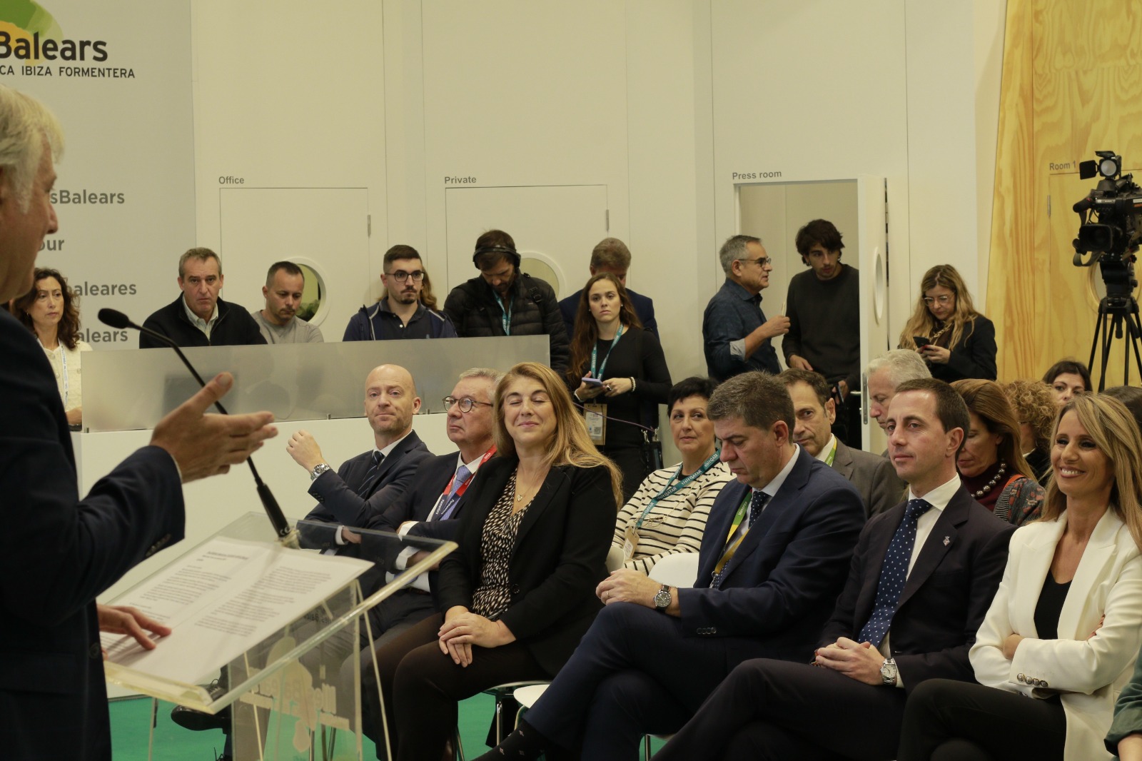 La delegació del Consell de Mallorca a la World Travel Market de Londres.