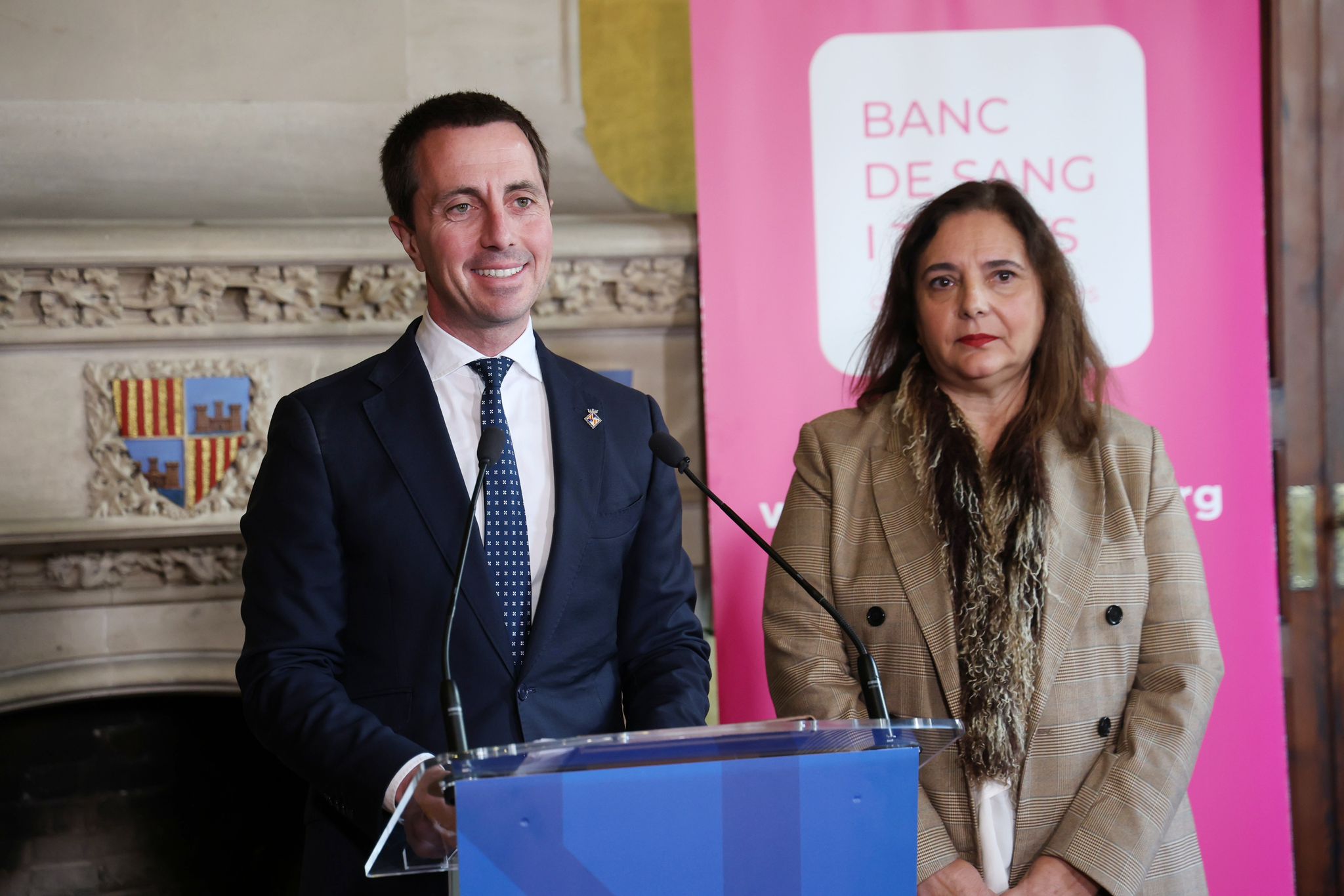 Presentació de la campanya de donació de sang.