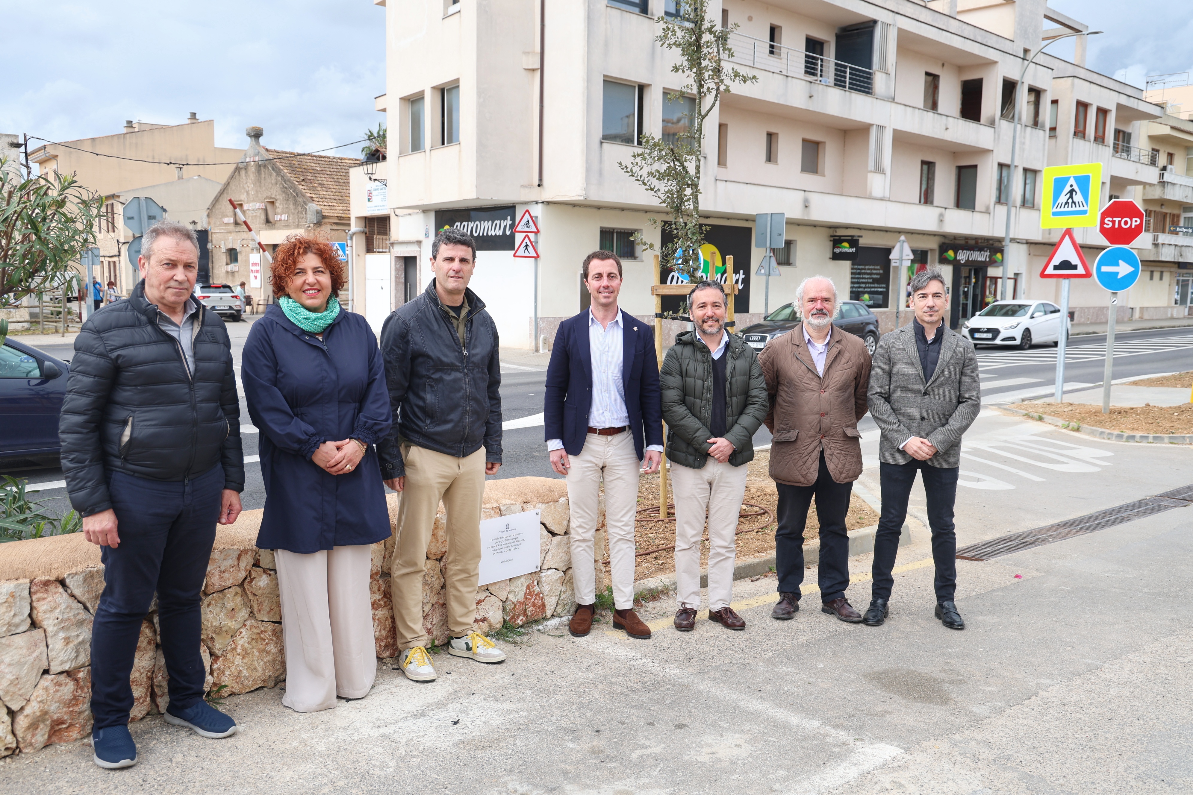 Inauguració de l'avinguda Costa i Llobera a Artà.