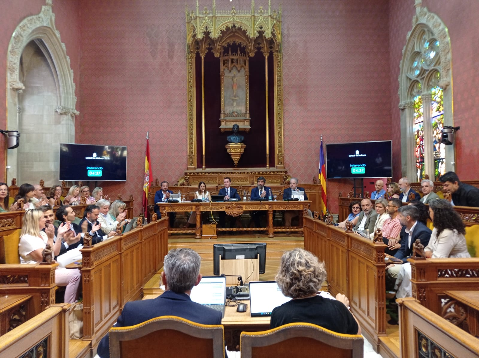 Pleno del Consell de Mallorca.