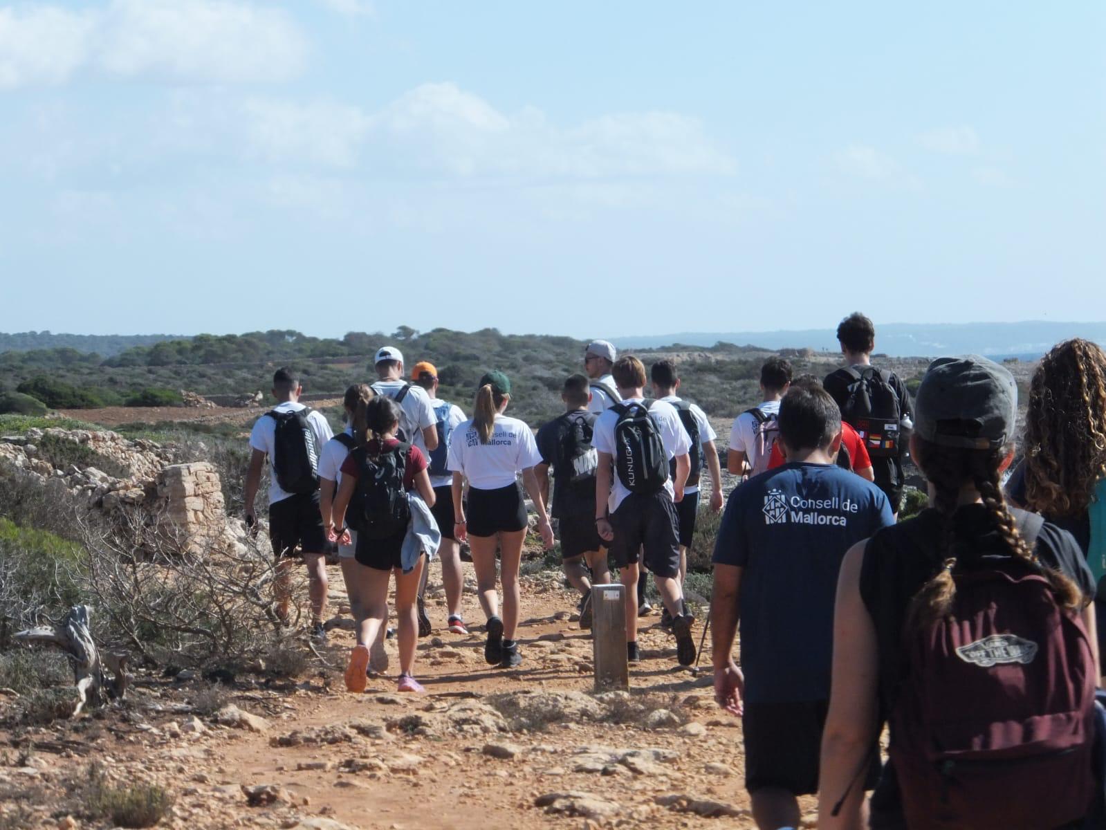 Ruta juvenil por el Camí de Cavalls del 2024.