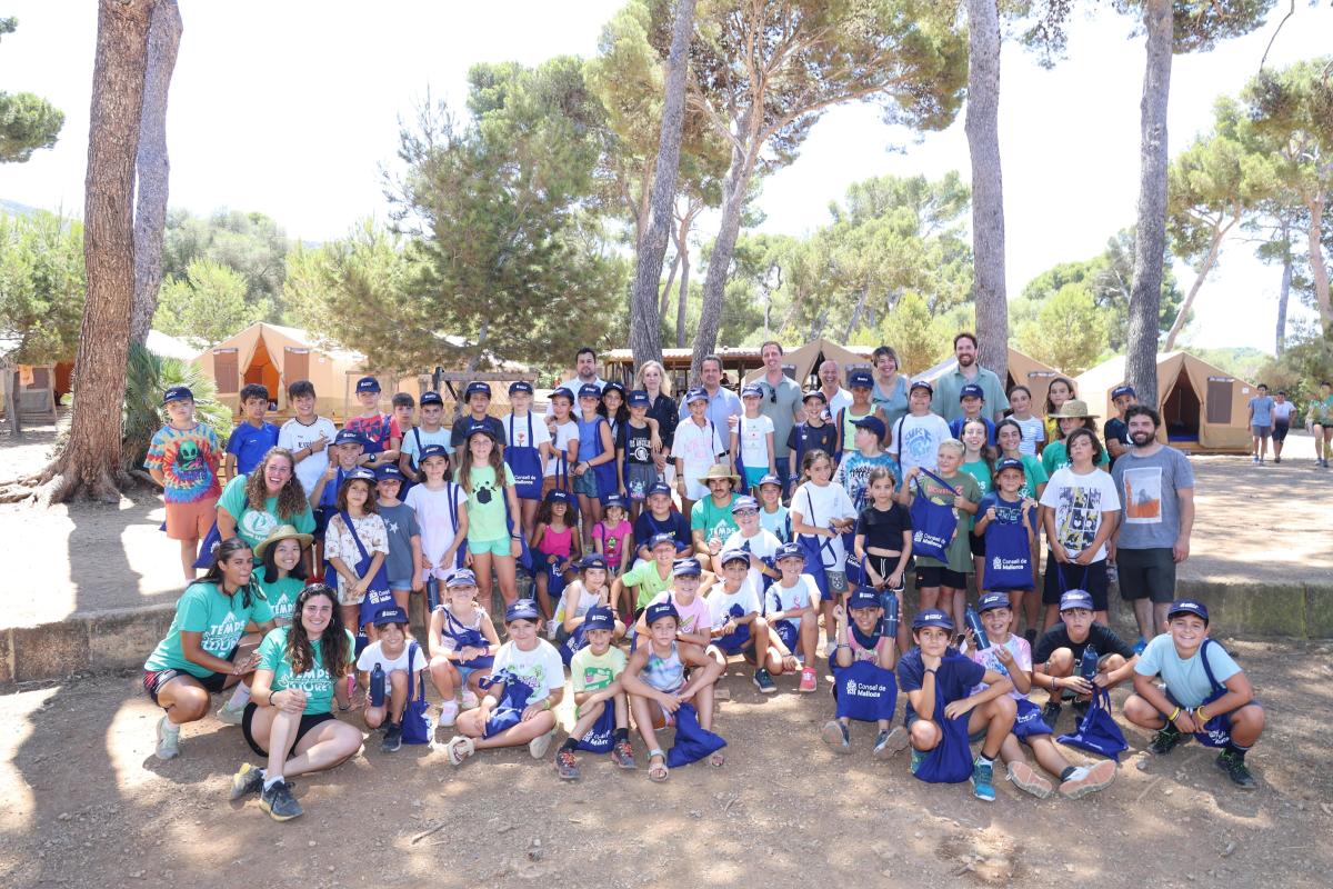 Campamentos de verano en la Victòria del Consell de Mallorca.