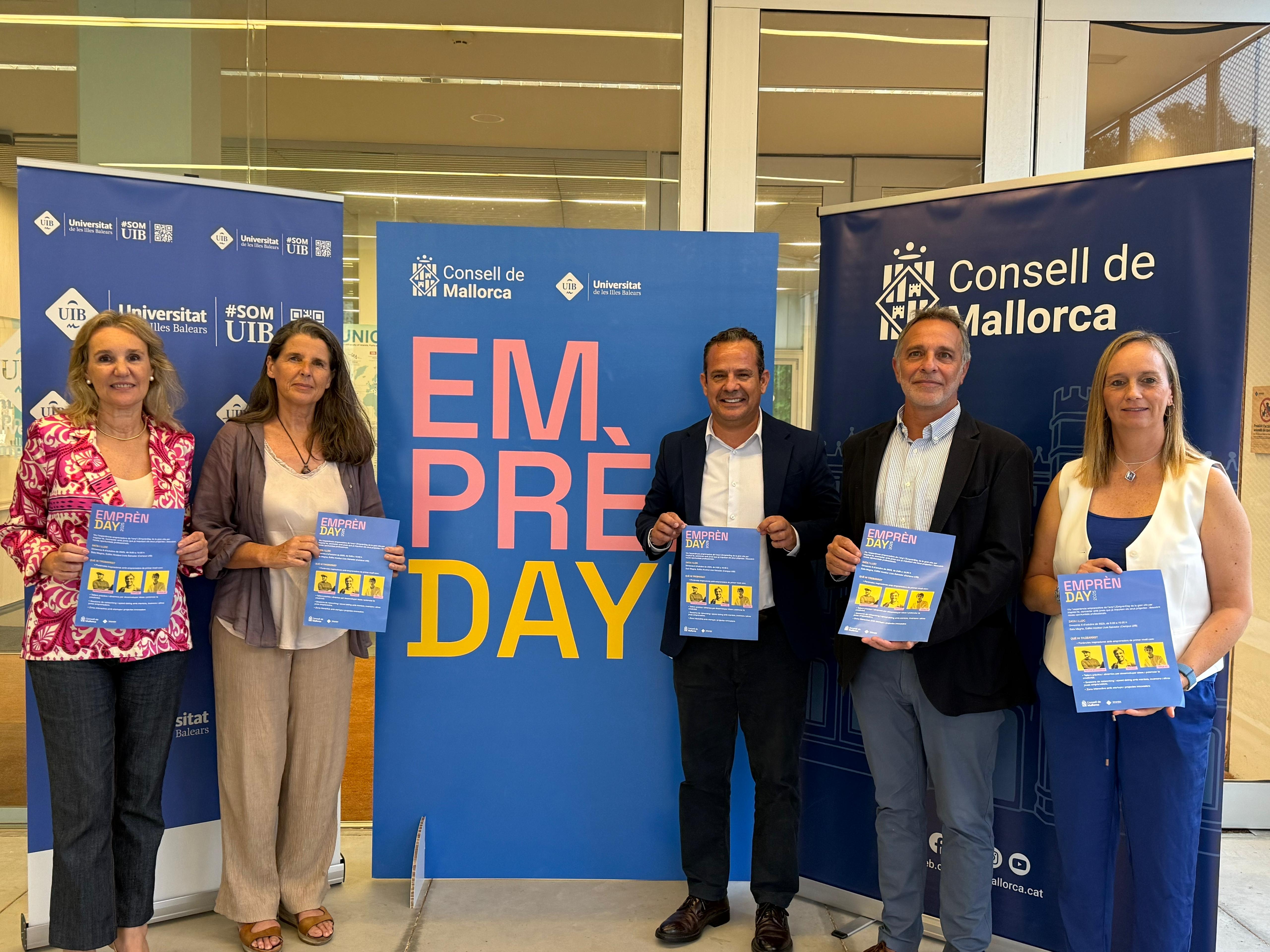 Presentación del «Emprènday» en la Universitat de les Illes Balears.