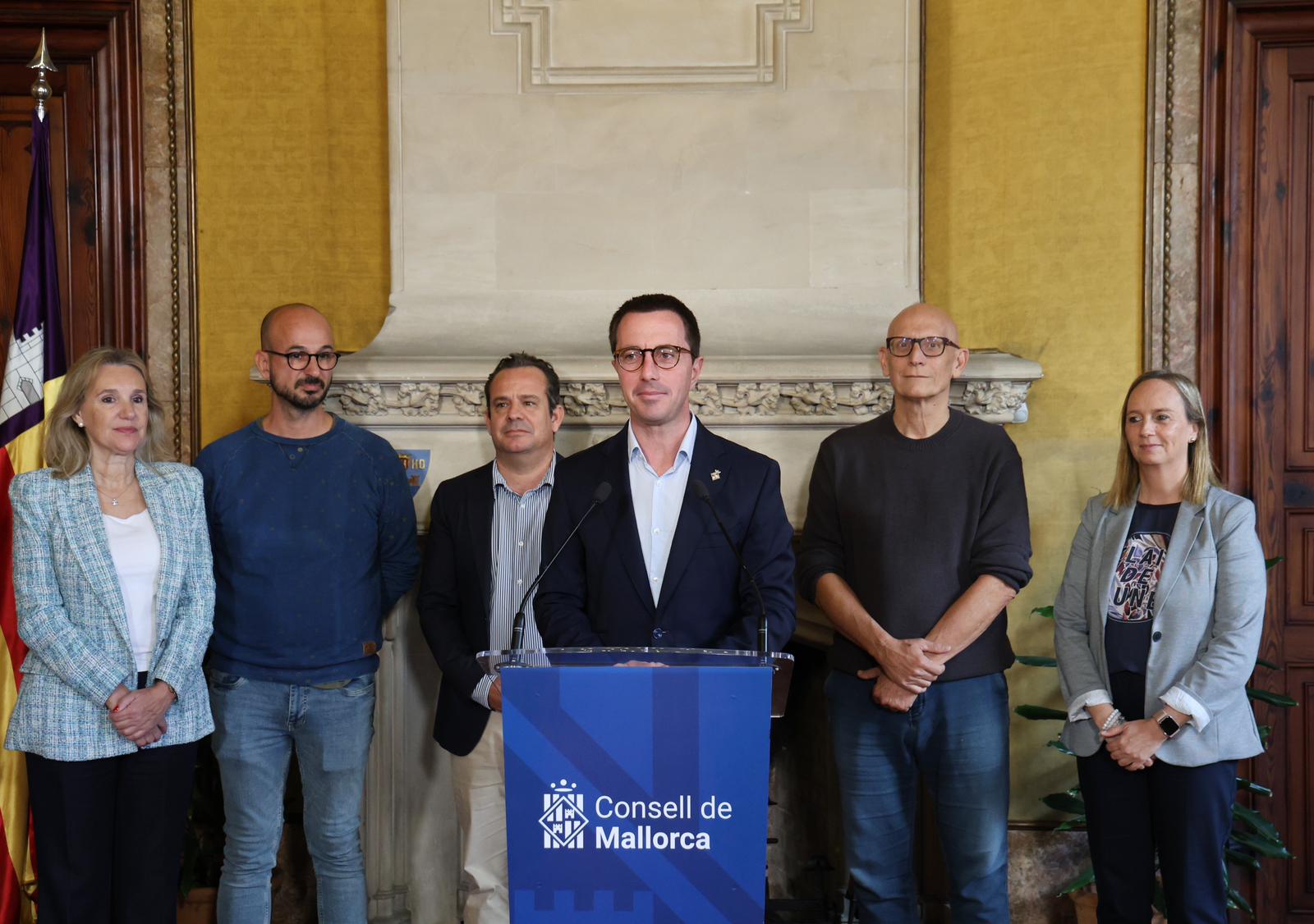 Signatura del conveni entre el Consell de Mallorca i 3 Salut Mental.