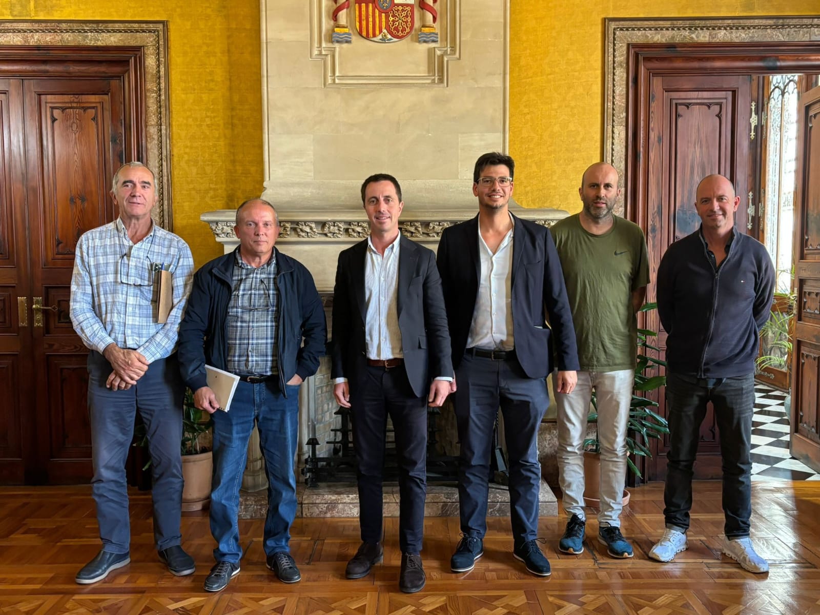 El president Galmés es reuneix amb els representants de l’Associació Balear d’Entitats de Caça (ABEC).