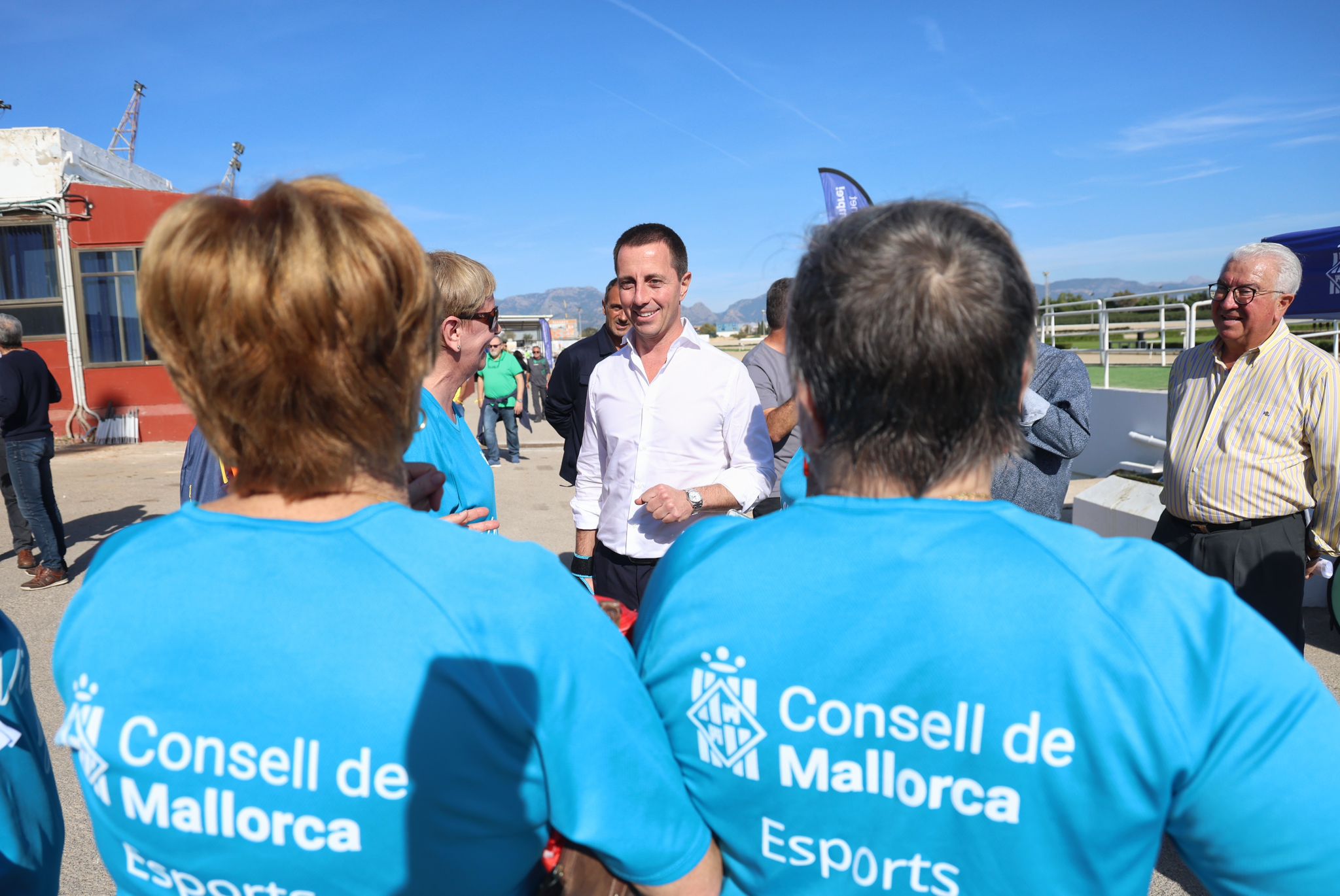 Jornada esportiva per a gent gran a l’Hipòdrom Son Pardo.