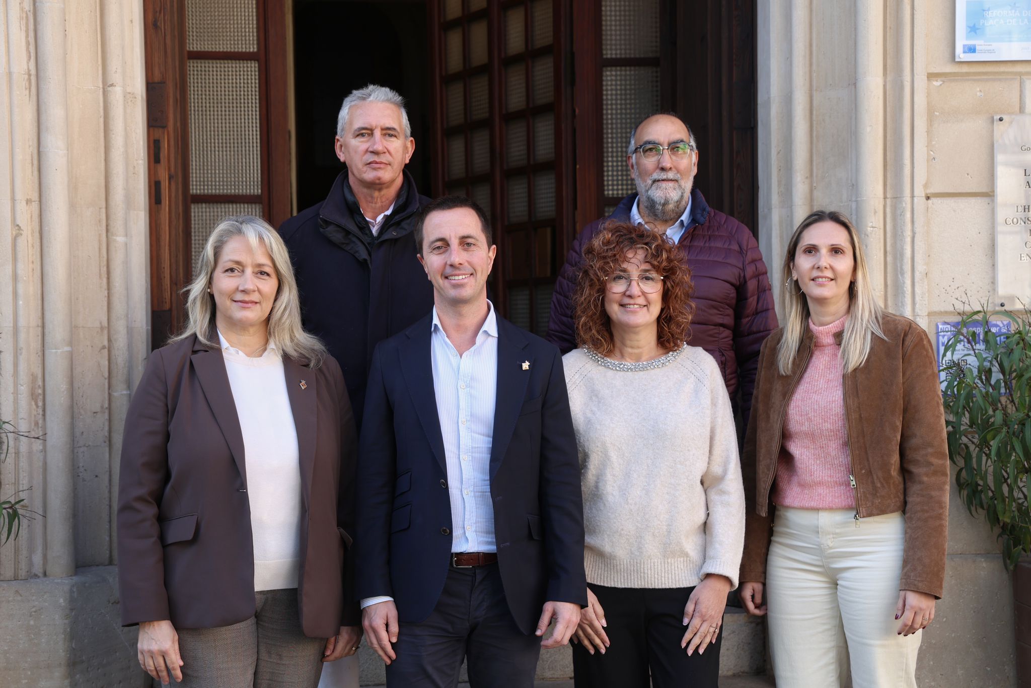El president del Consell de Mallorca, Llorenç Galmés, a Porreres.