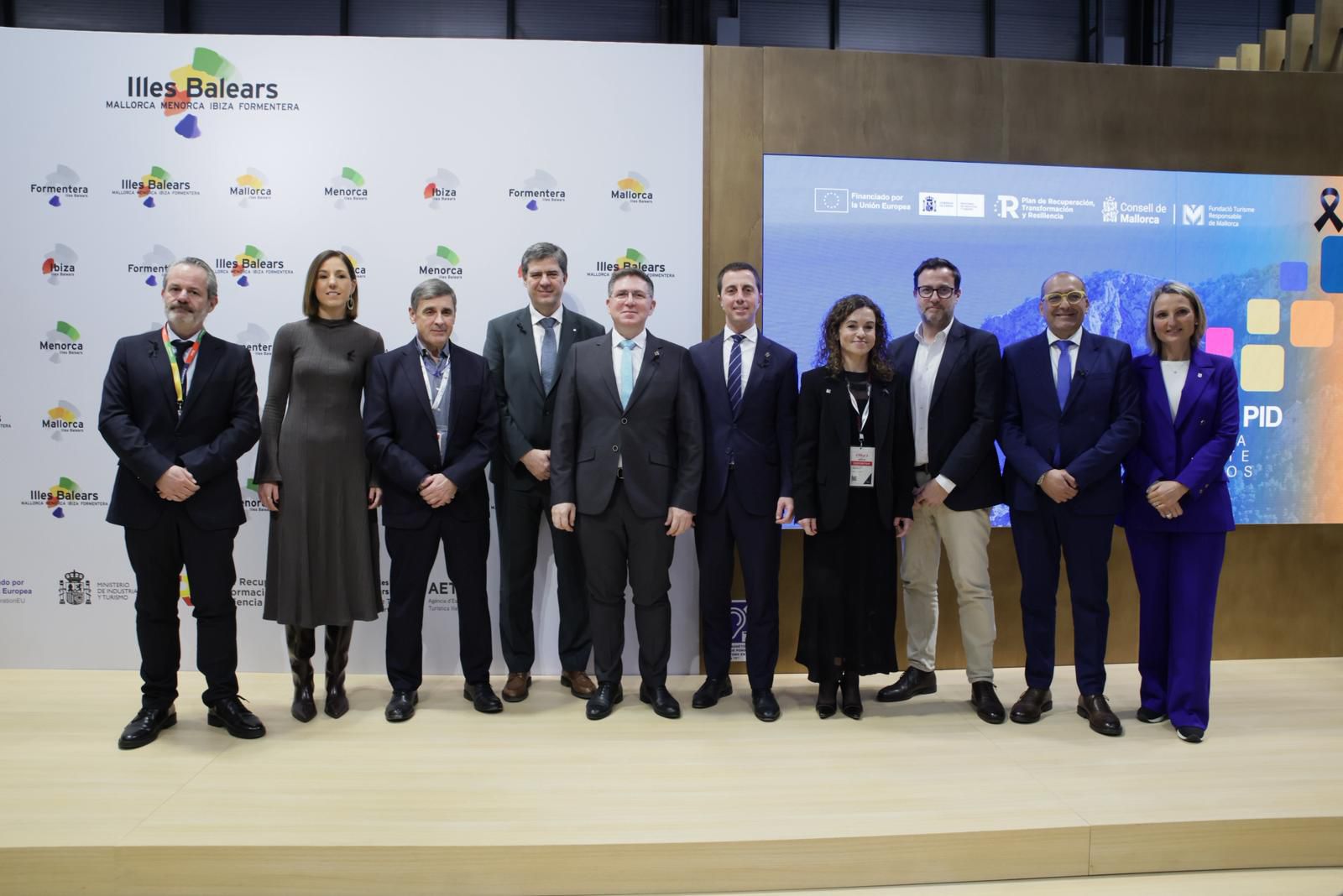 Delegación del Consell de Mallorca en FITUR.