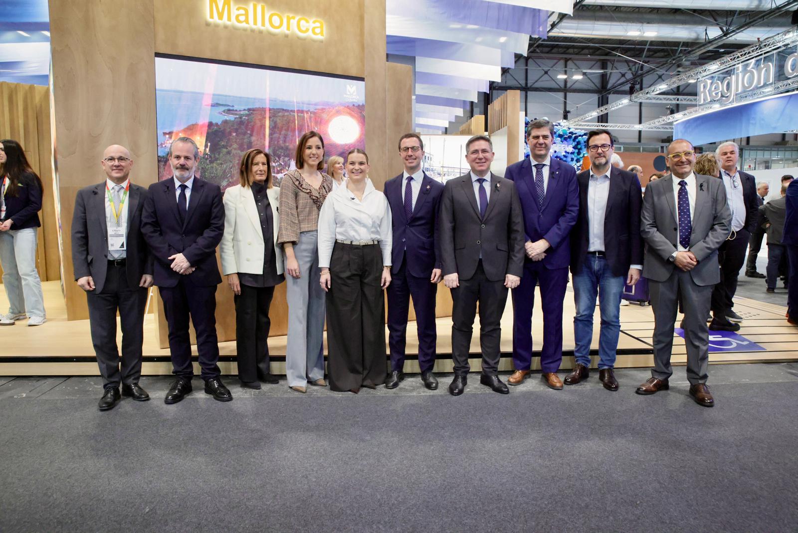Delegación del Consell de Mallorca en FITUR.
