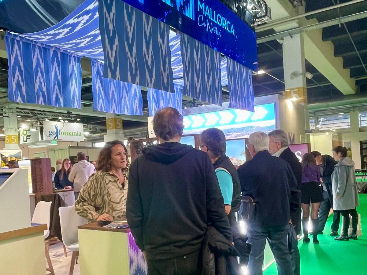 Expositor del Consell de Mallorca a la Fira FESPO & Golf Messe.