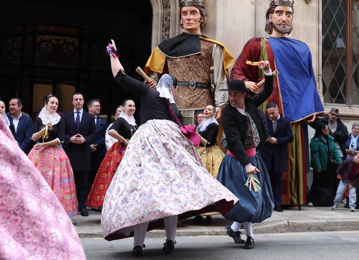 Los gigantes del Consell de Mallorca.
