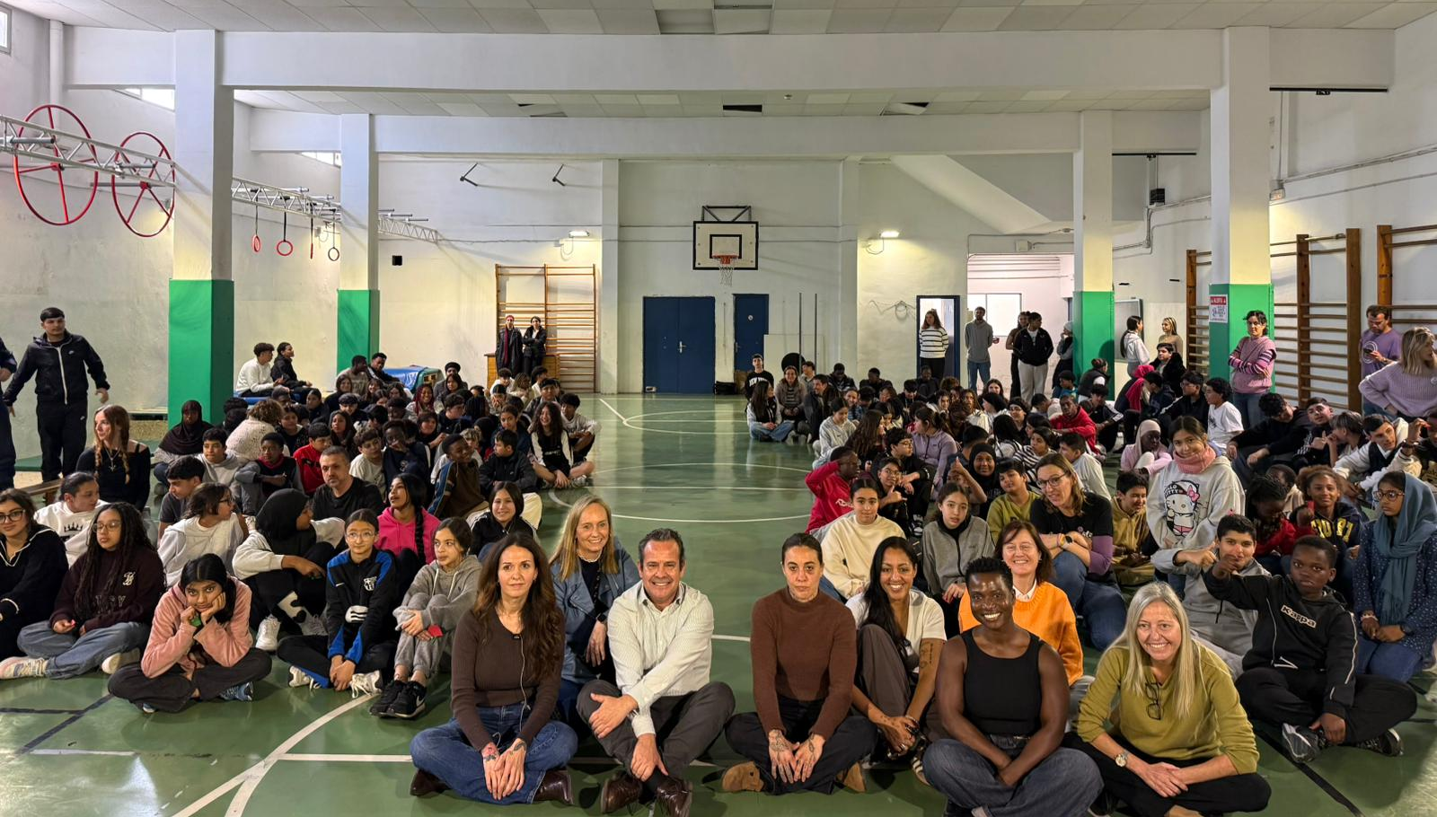 Conferència «Dones, esport i diversitat» organitzada pel Consell de Mallorca al CEIPIESO Gabriel Vallseca.