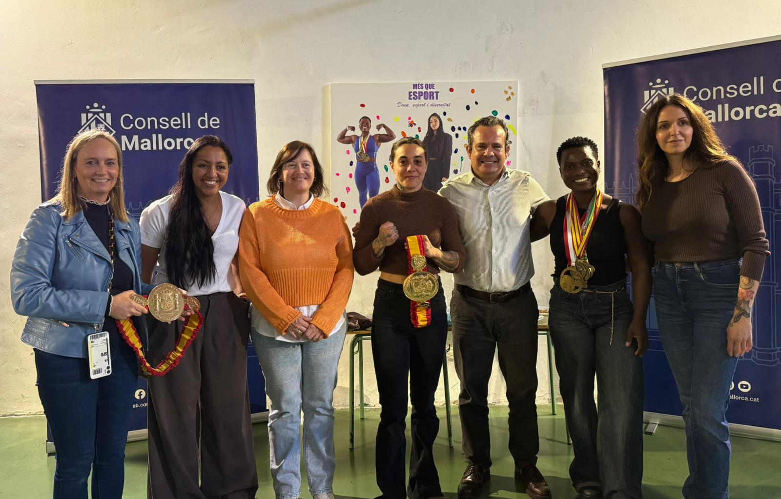 Conferència «Dones, esport i diversitat» organitzada pel Consell de Mallorca al CEIPIESO Gabriel Vallseca.