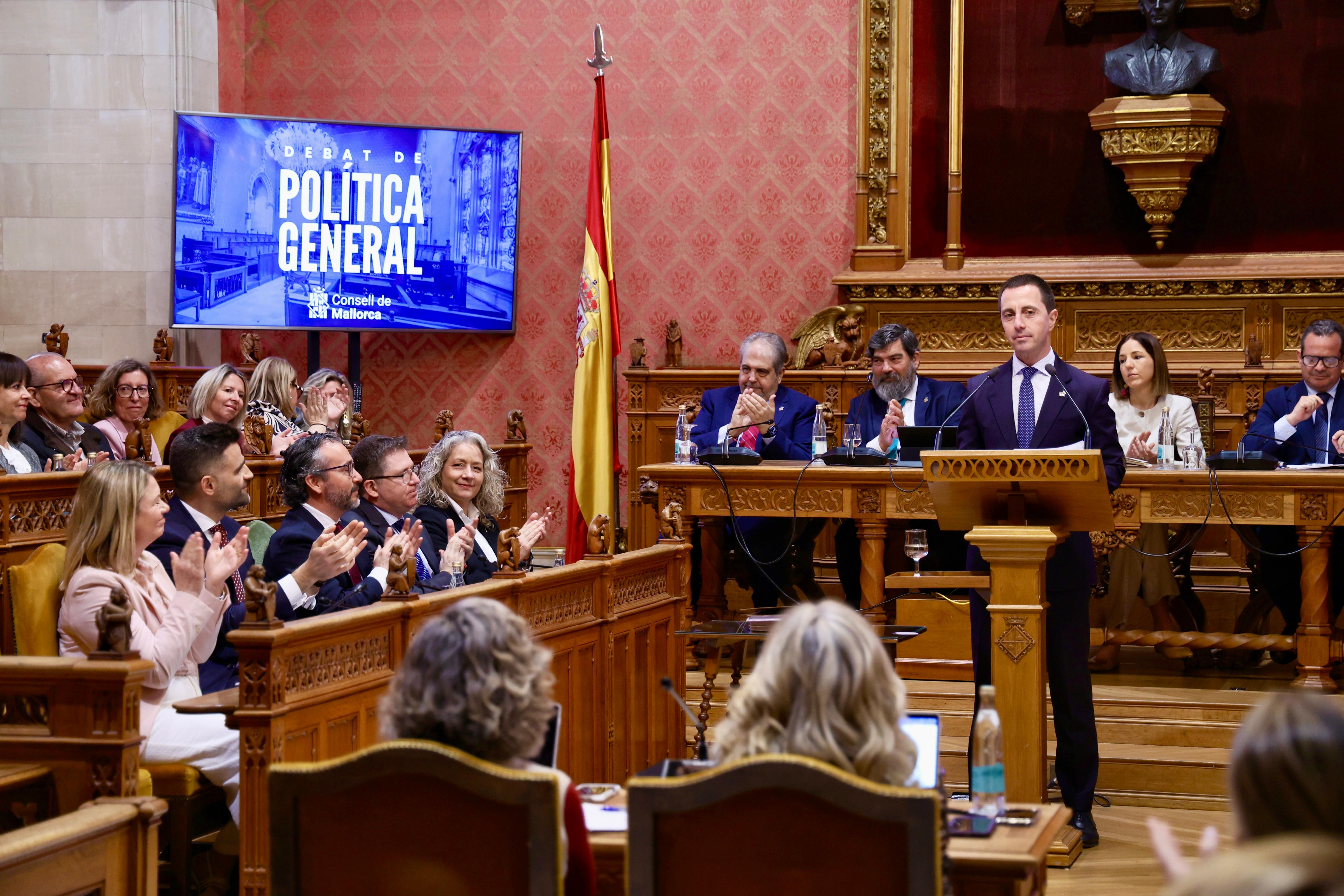Debat de política general del Consell de Mallorca.