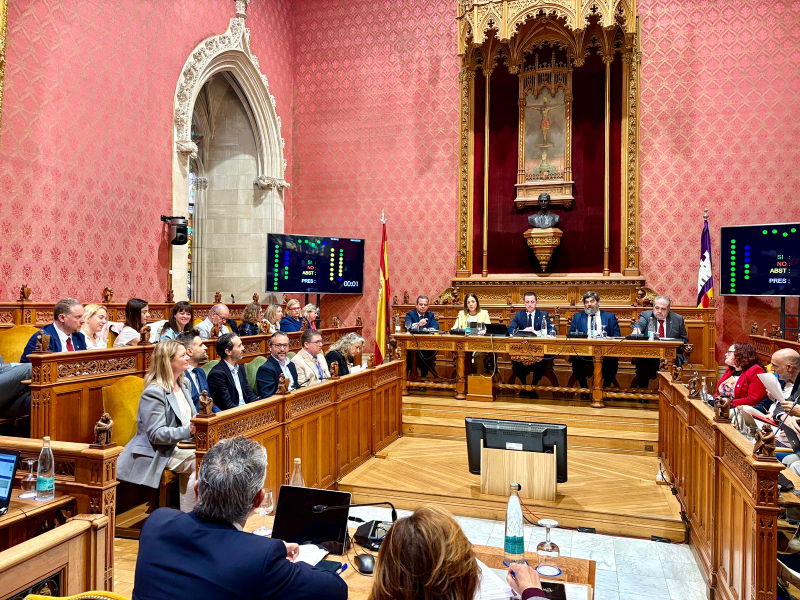 Ple del Consell de Mallorca.