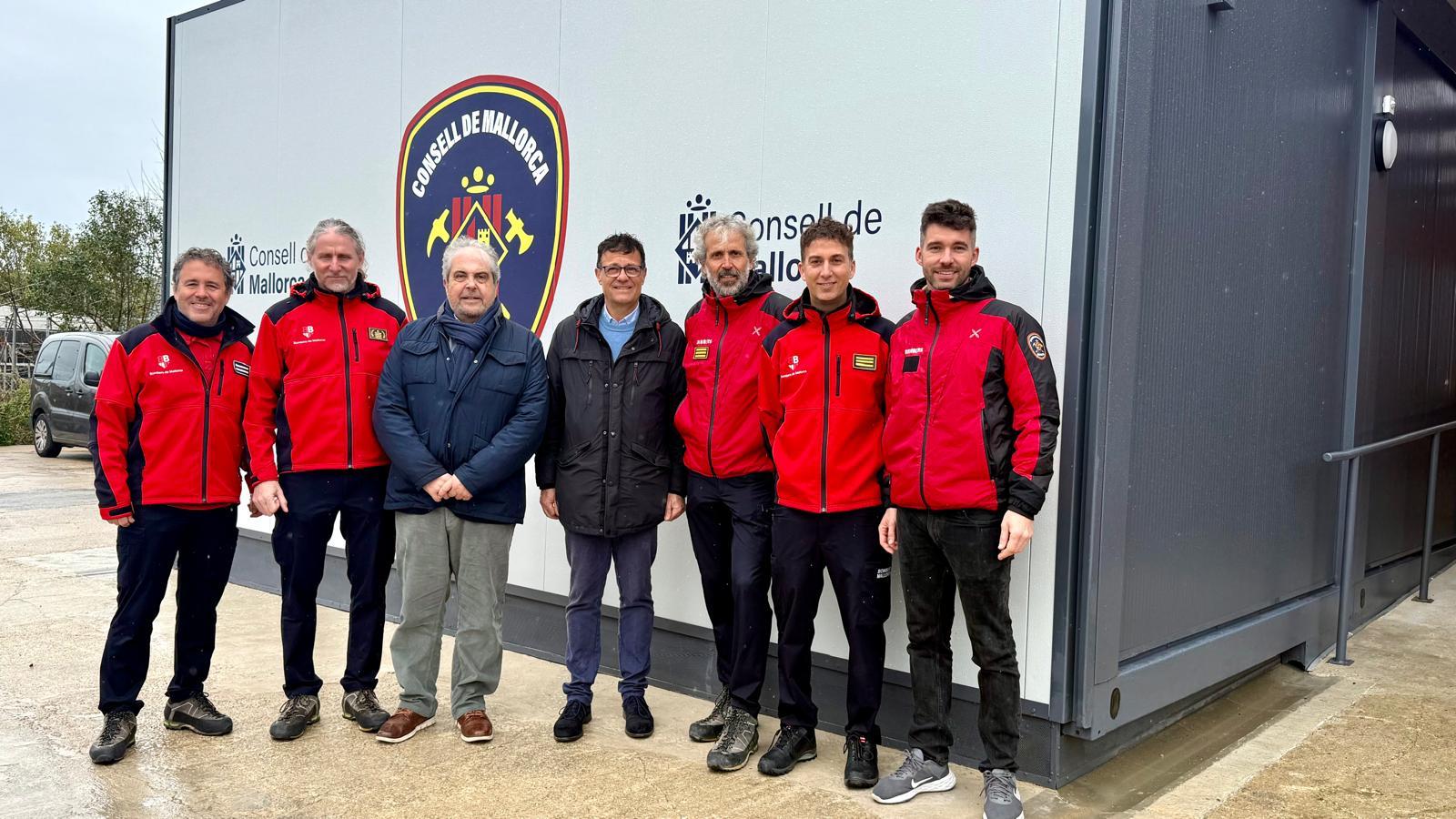 Les noves instal·lacions dels Bombers de Mallorca al parc de bombers d'Inca.