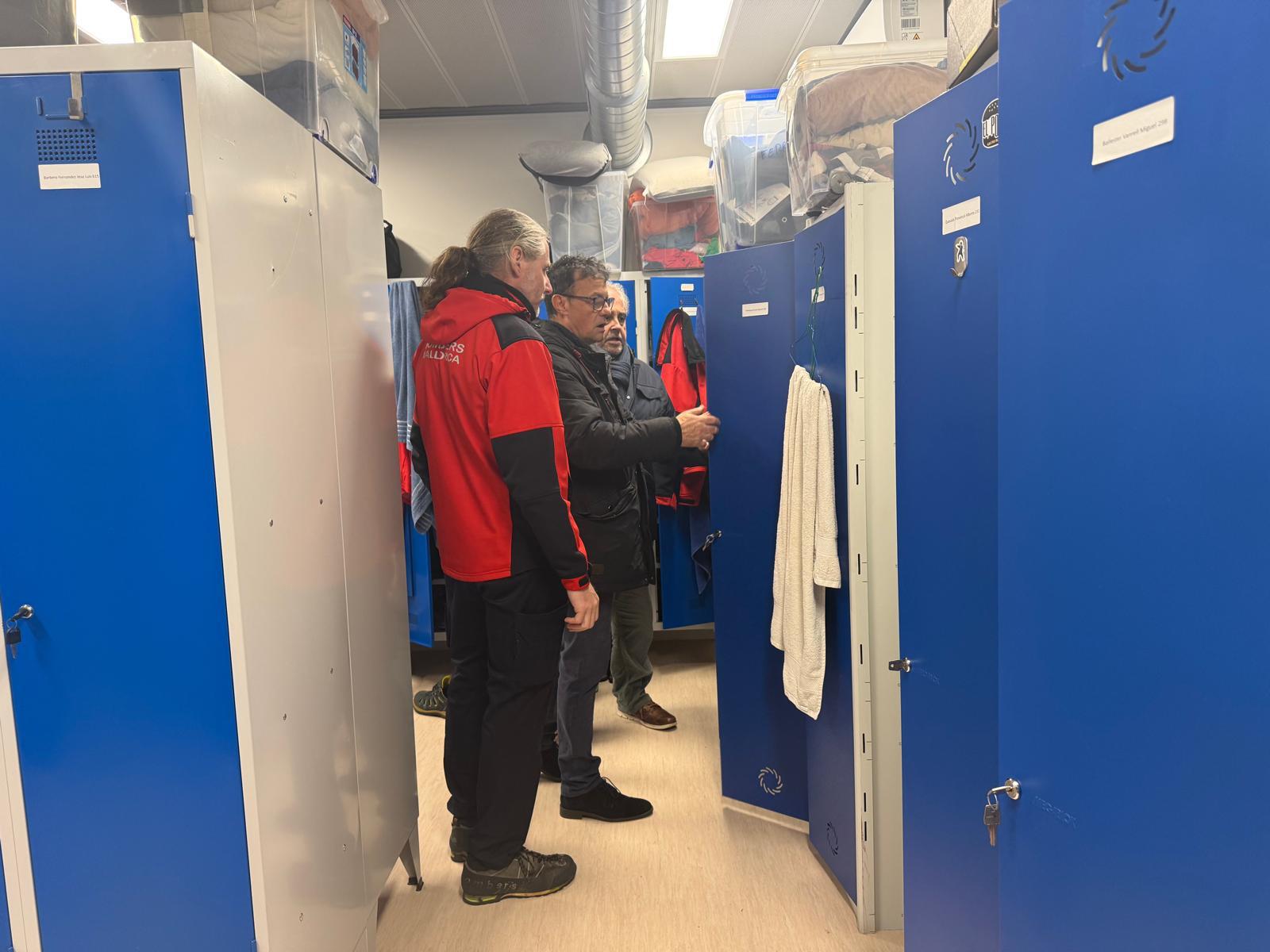 Les noves instal·lacions dels Bombers de Mallorca al parc de bombers d'Inca.