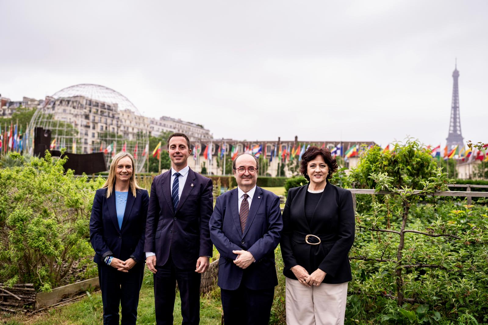 Presentació de l’Aliança de Paisatges Culturals a la UNESCO a París.