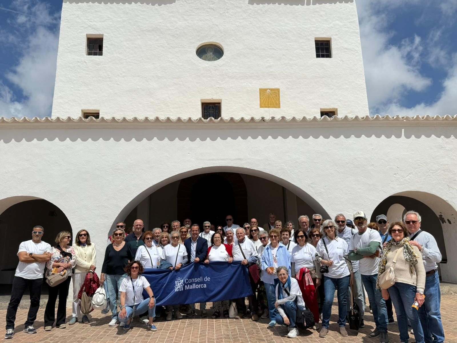 Viaje cultural a Eivissa y Formentera organizado por el Consell de Mallorca.