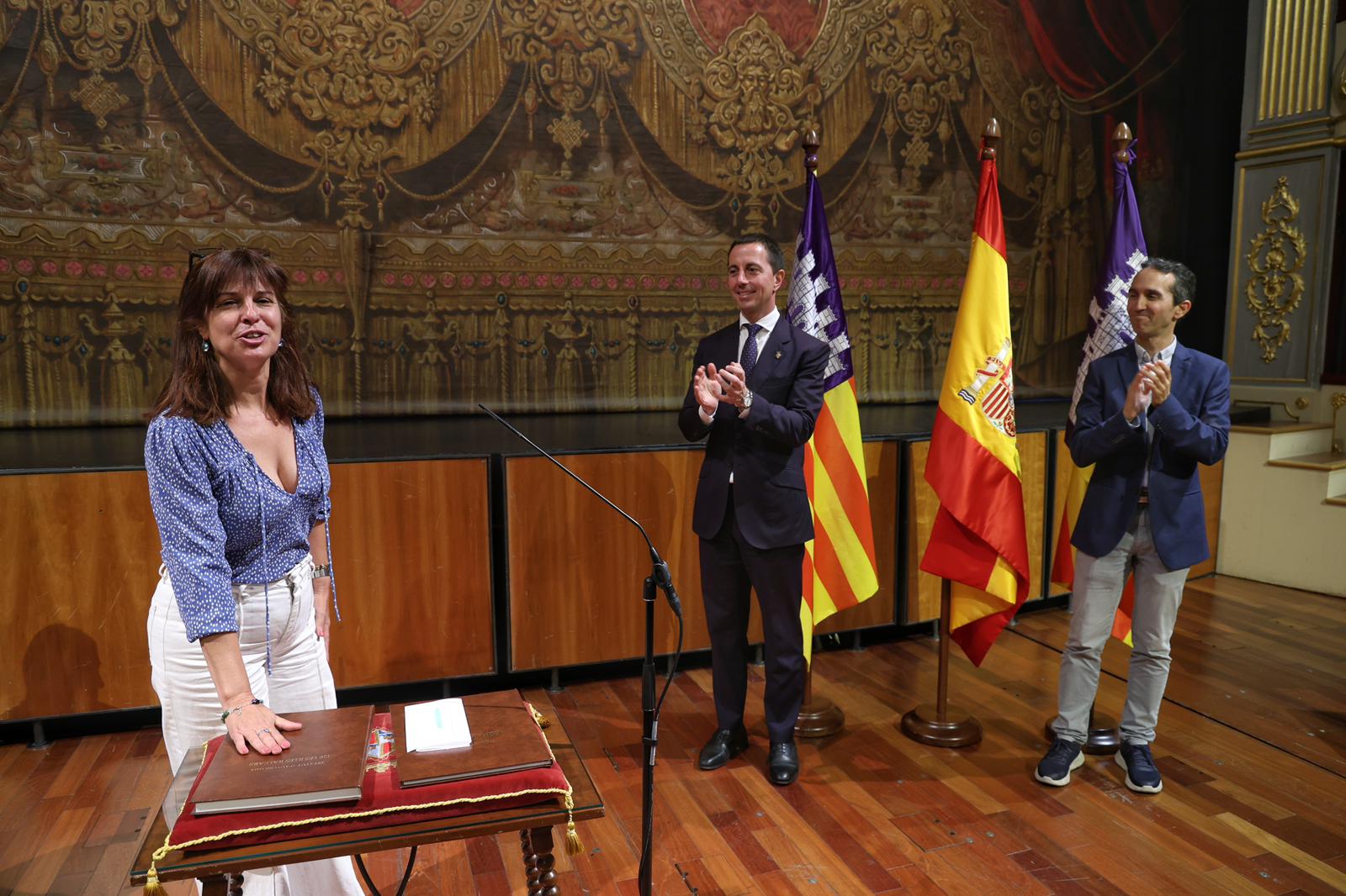 Presa de possessió dels nous empleats públics del Consell de Mallorca.