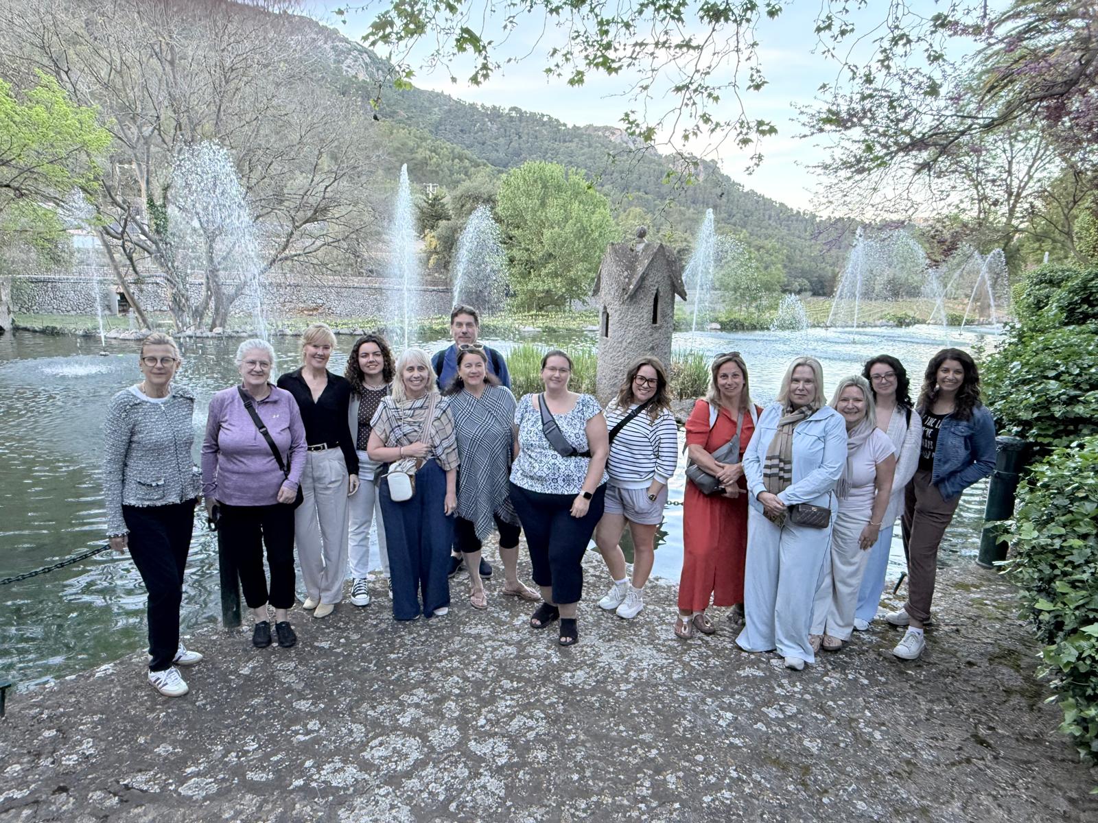 Imágenes del grupo de agentes de viajes de Canadá