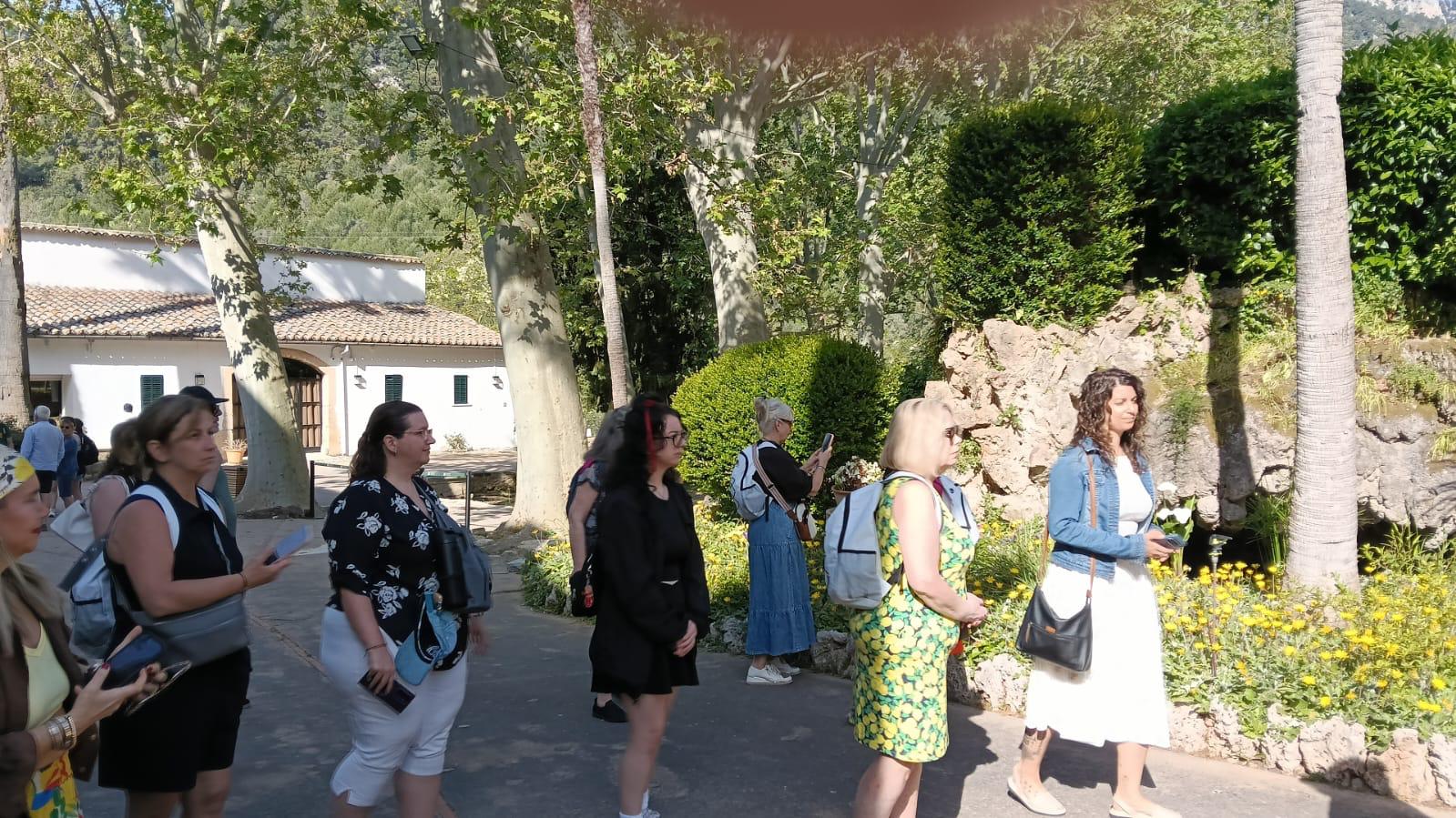 Imágenes visitando Mallorca