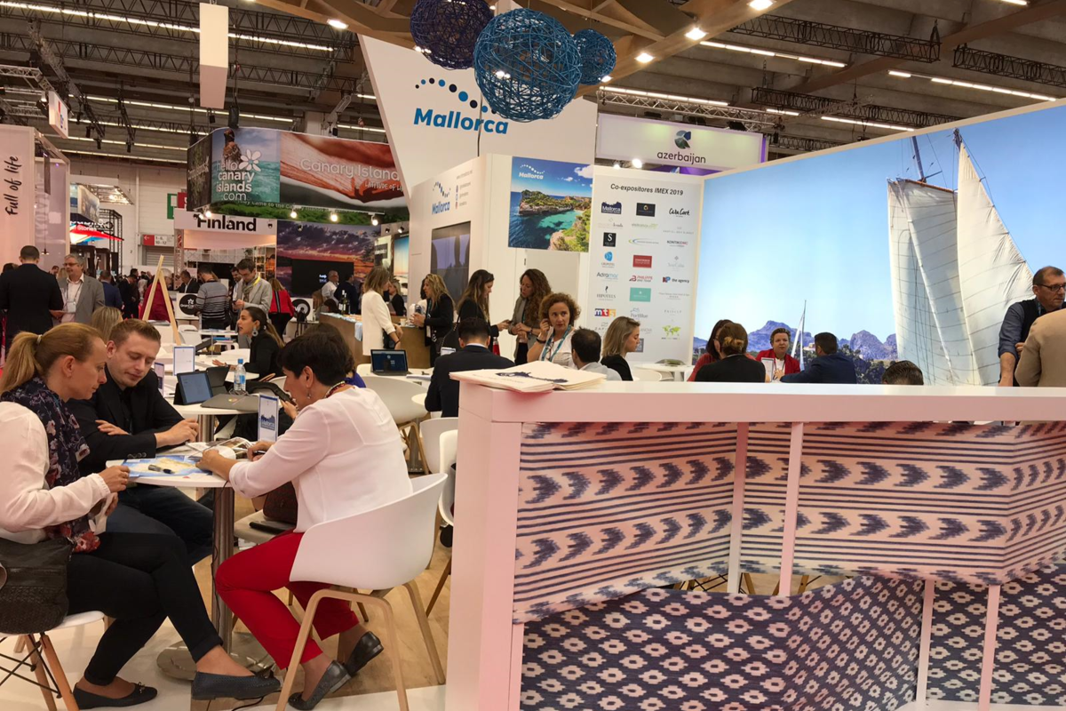 Estand de Mallorca a la fira IMEX a Frankfurt
