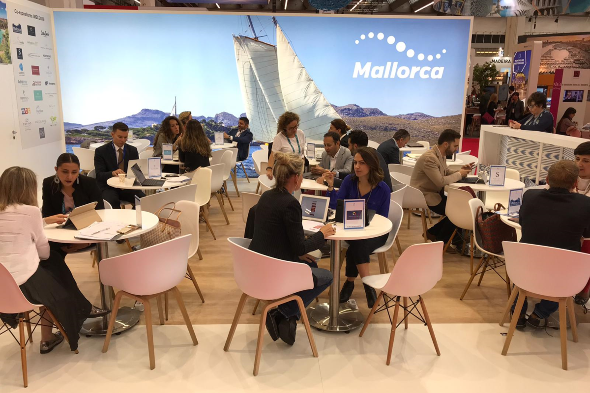 Estand de Mallorca a la fira IMEX a Frankfurt