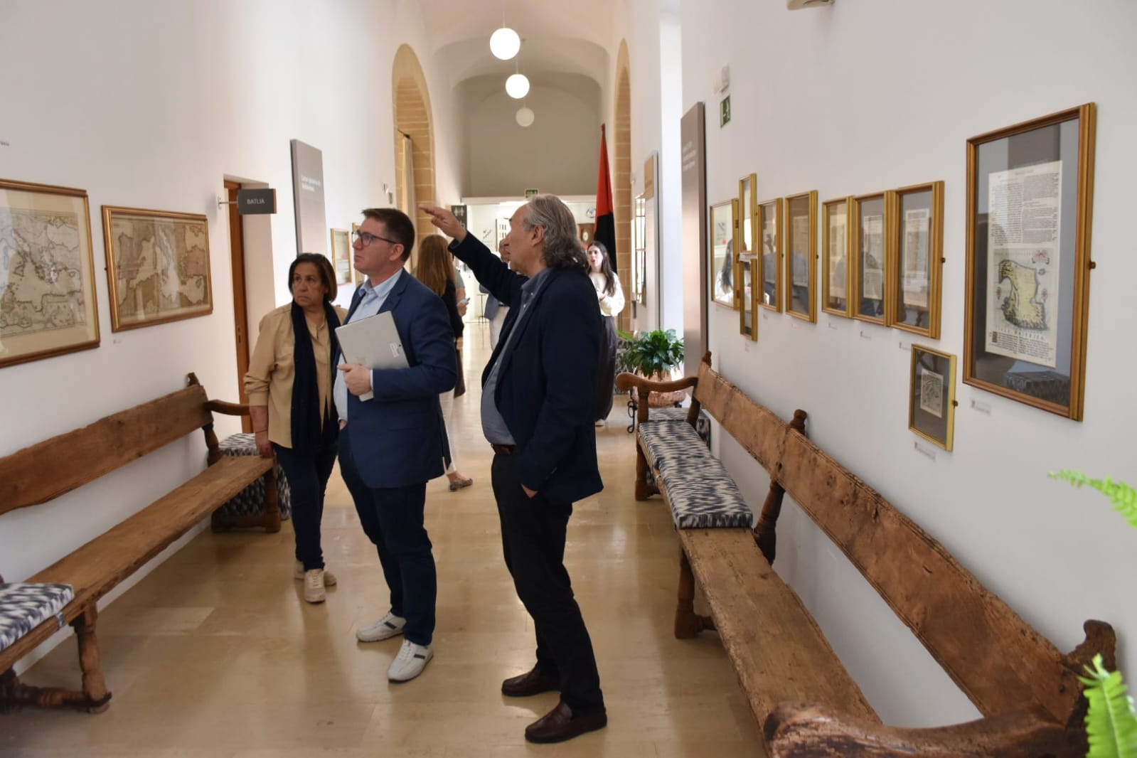 Imágenes en el Ayuntamiento de Pollença