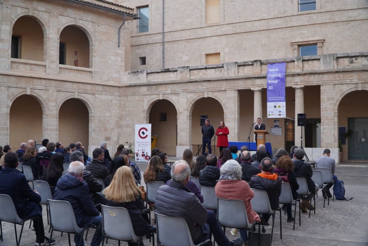 Acto de entrega de los Premis Fotografia de Muntanya 2022