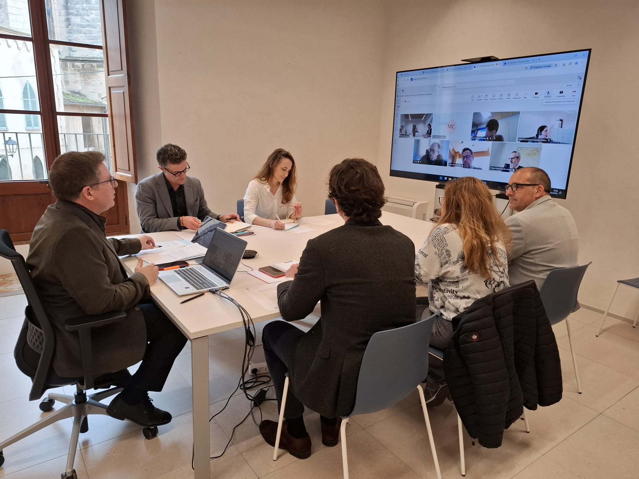 Imágenes de la Junta Rectora CBAT