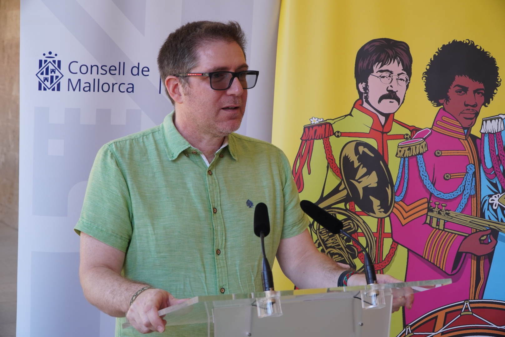 El director insular de Cultura, Guillem Ginard