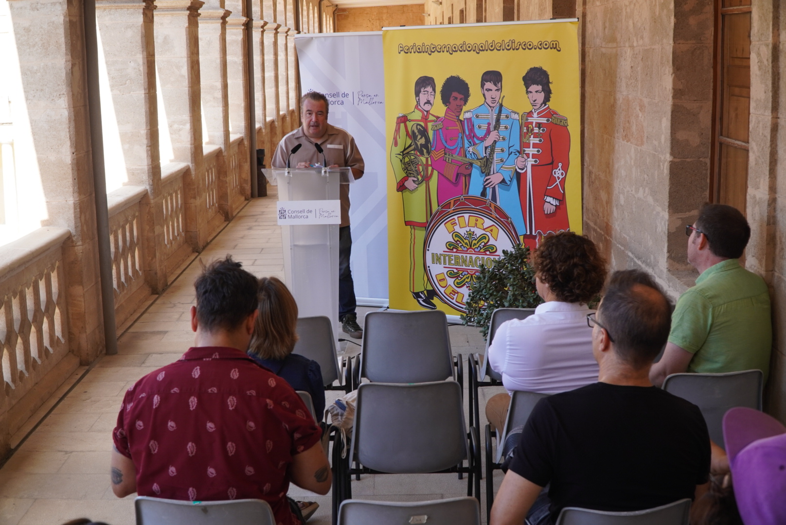 El director de la Fira Internacional del Disc a Mallorca, Pere Terrassa 