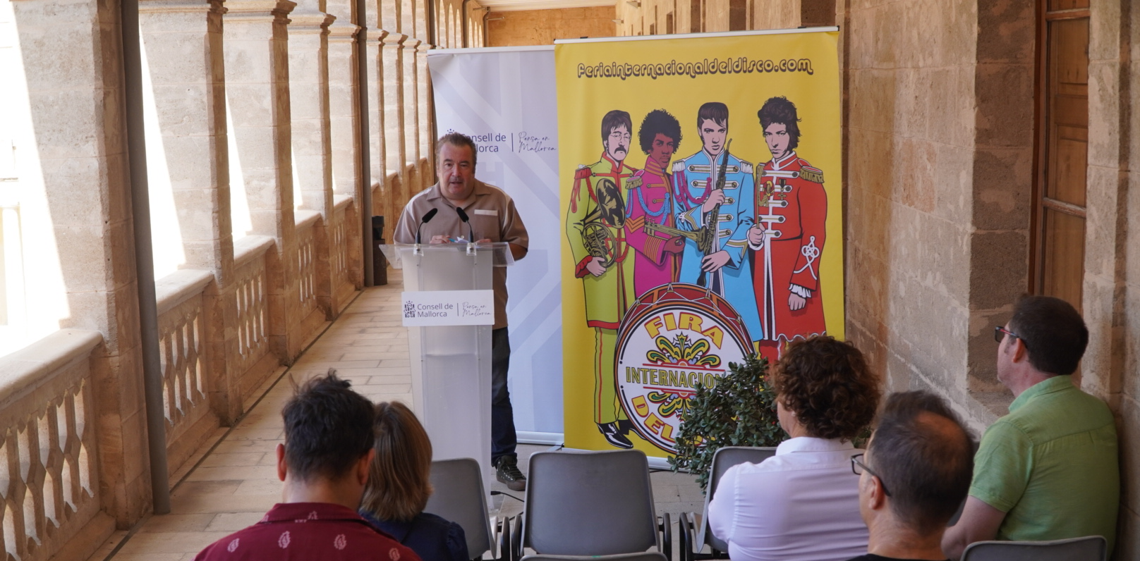 El director de la Fira Internacional del Disc a Mallorca, Pere Terrassa